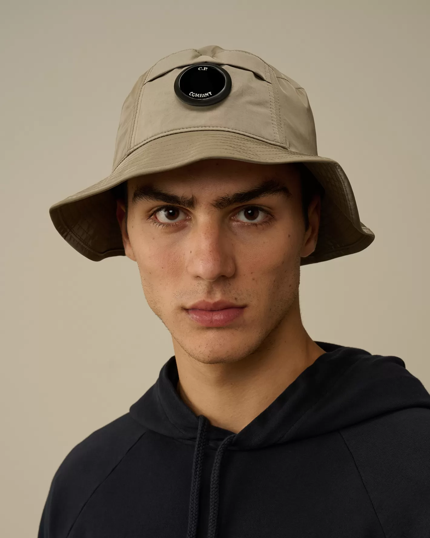 C.P. Company Hats^Chrome-R Bucket Hat Walnut – Beige