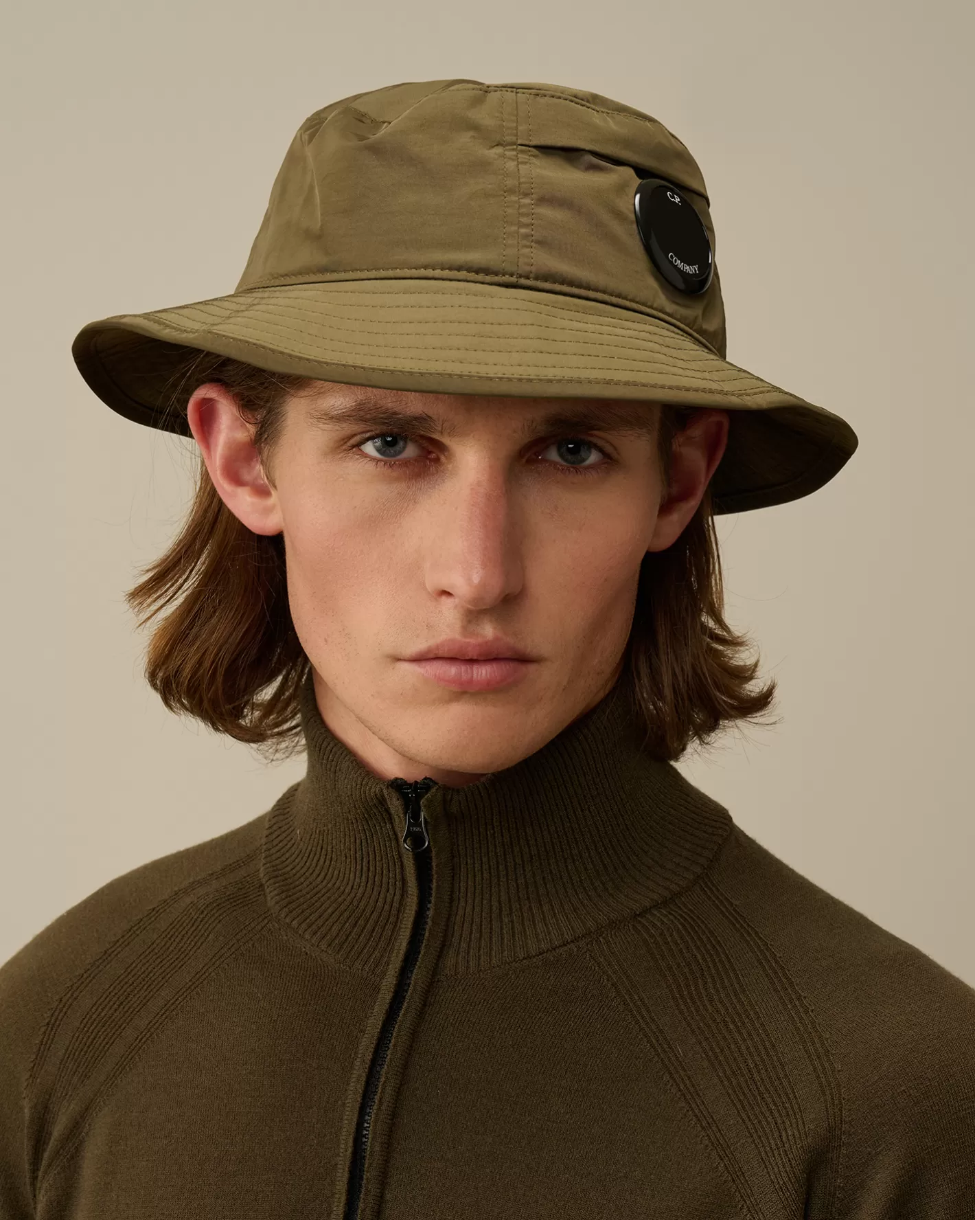 C.P. Company Hats^Chrome-R Bucket Hat Ivy Green