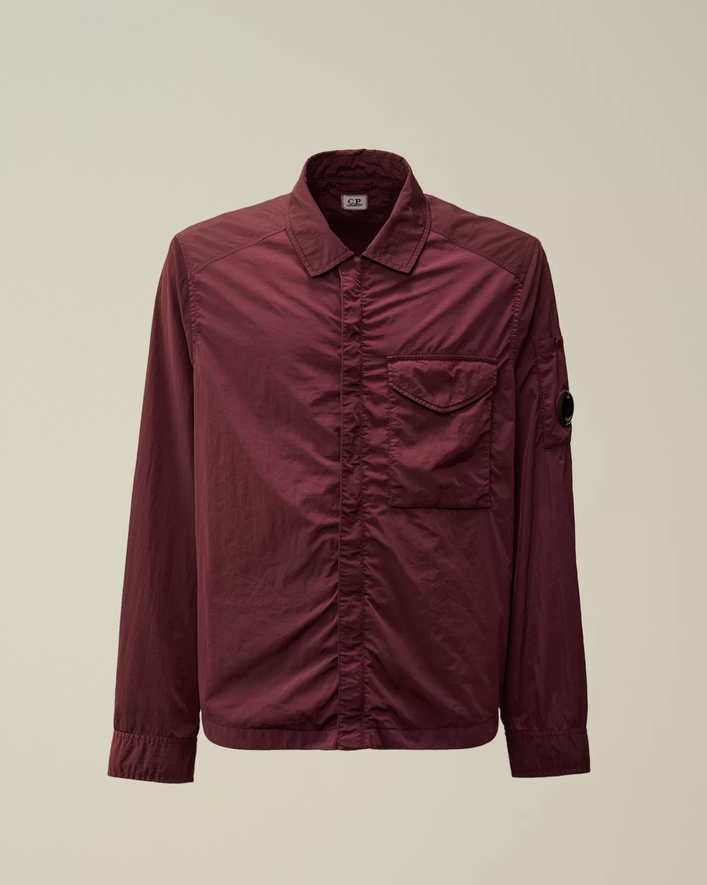 C.P. Company Overshirt^Chrome-R Lens Overshirt Potent Purple