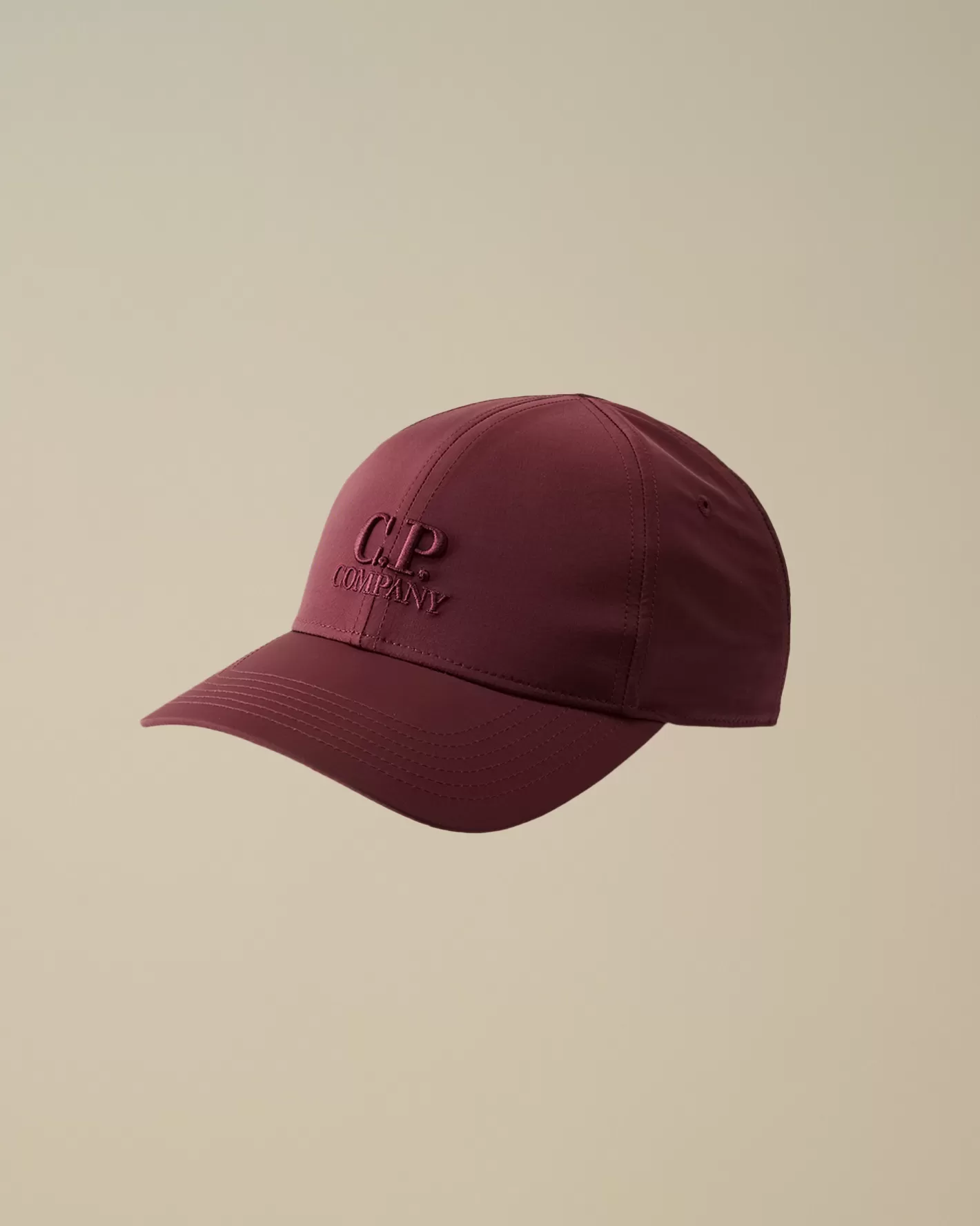 C.P. Company Hats^Chrome-R Logo Cap Potent Purple