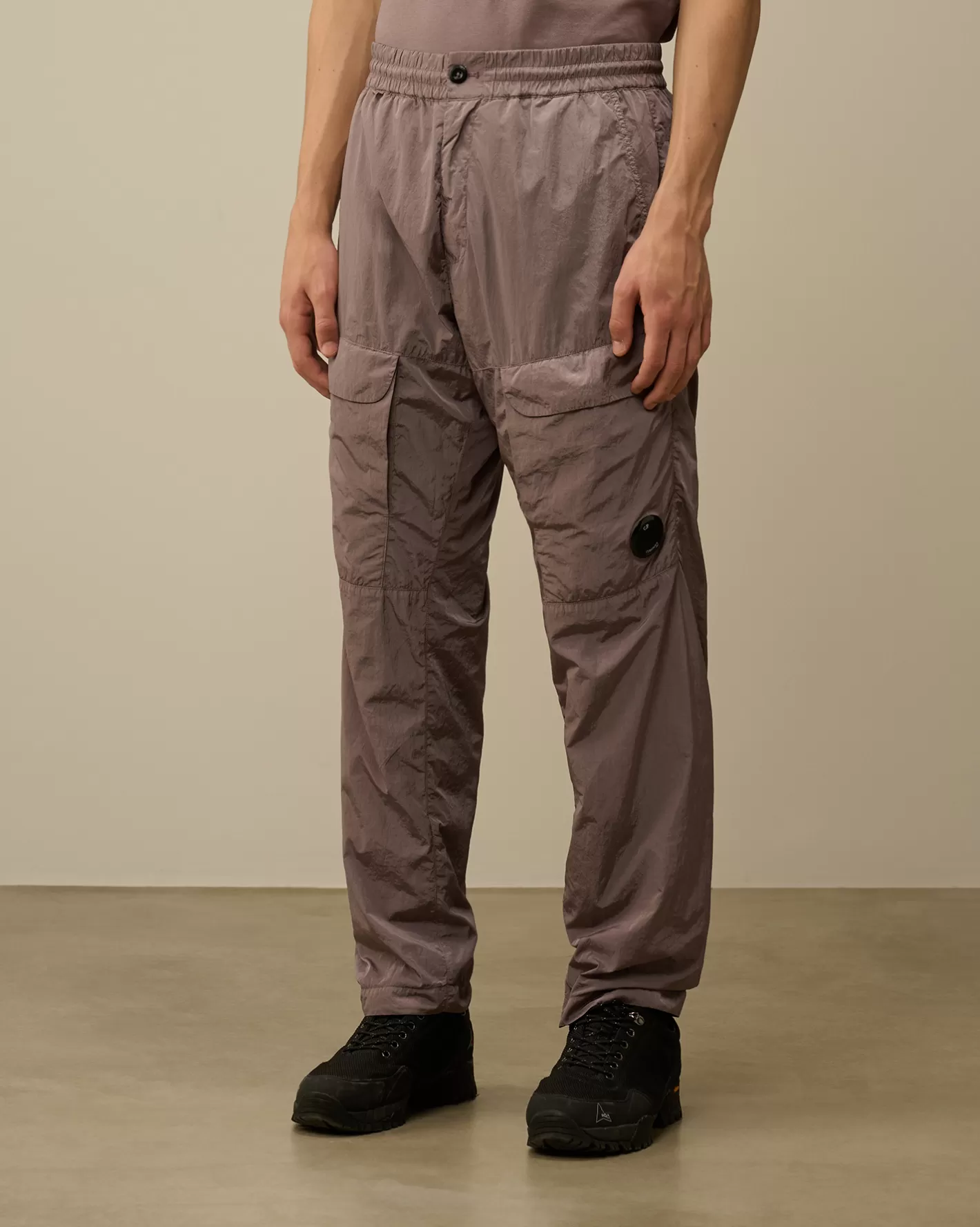 C.P. Company Trousers^Chrome-R Loose Cargo Pants Purple Dove