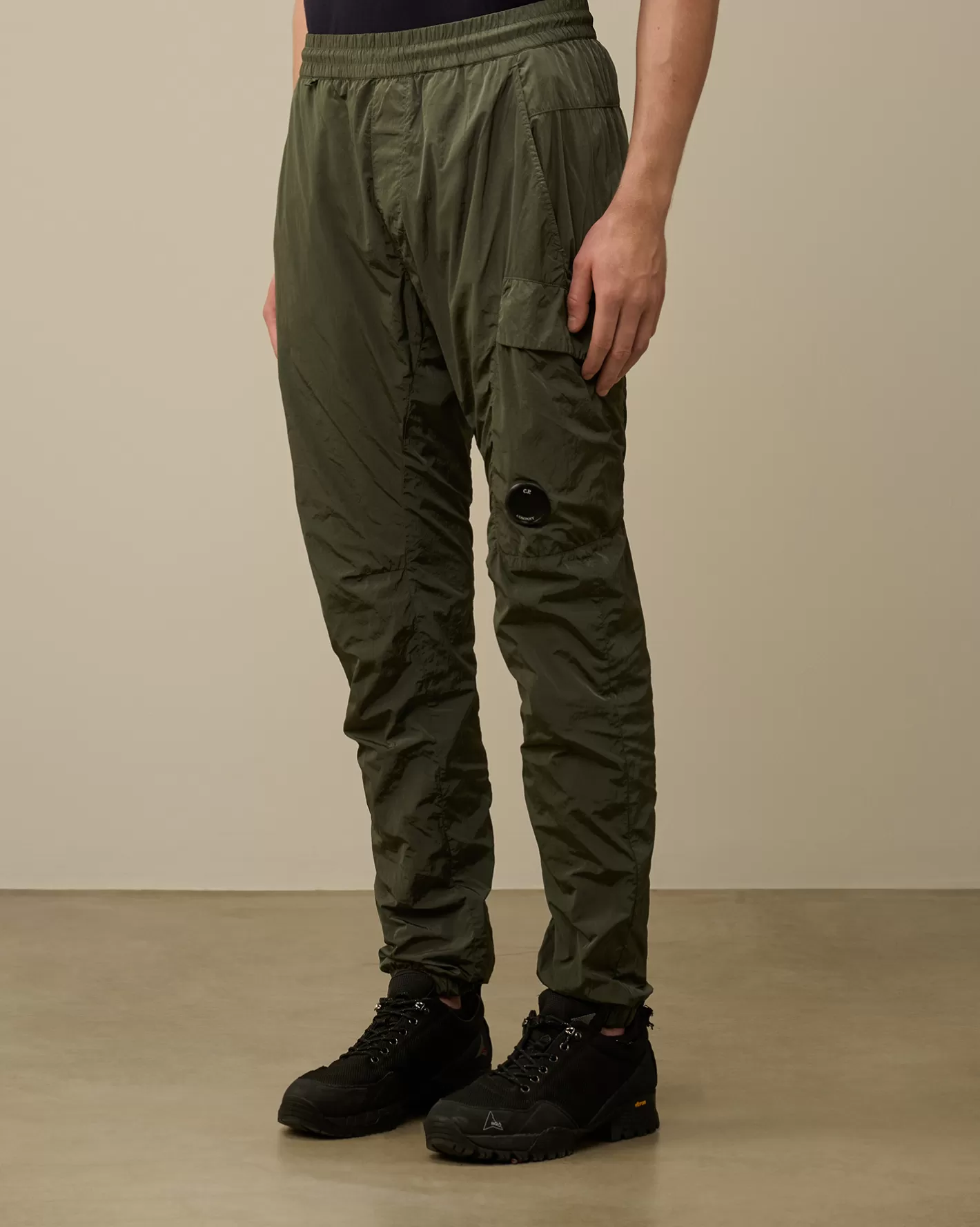 C.P. Company Trousers^Chrome-R Track Pants Grape Leaf – Green