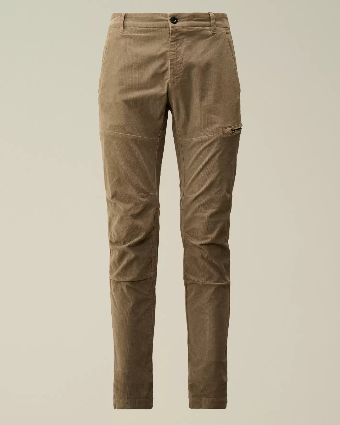 C.P. Company Trousers^Corduroy Ergonomic Pants Walnut – Beige