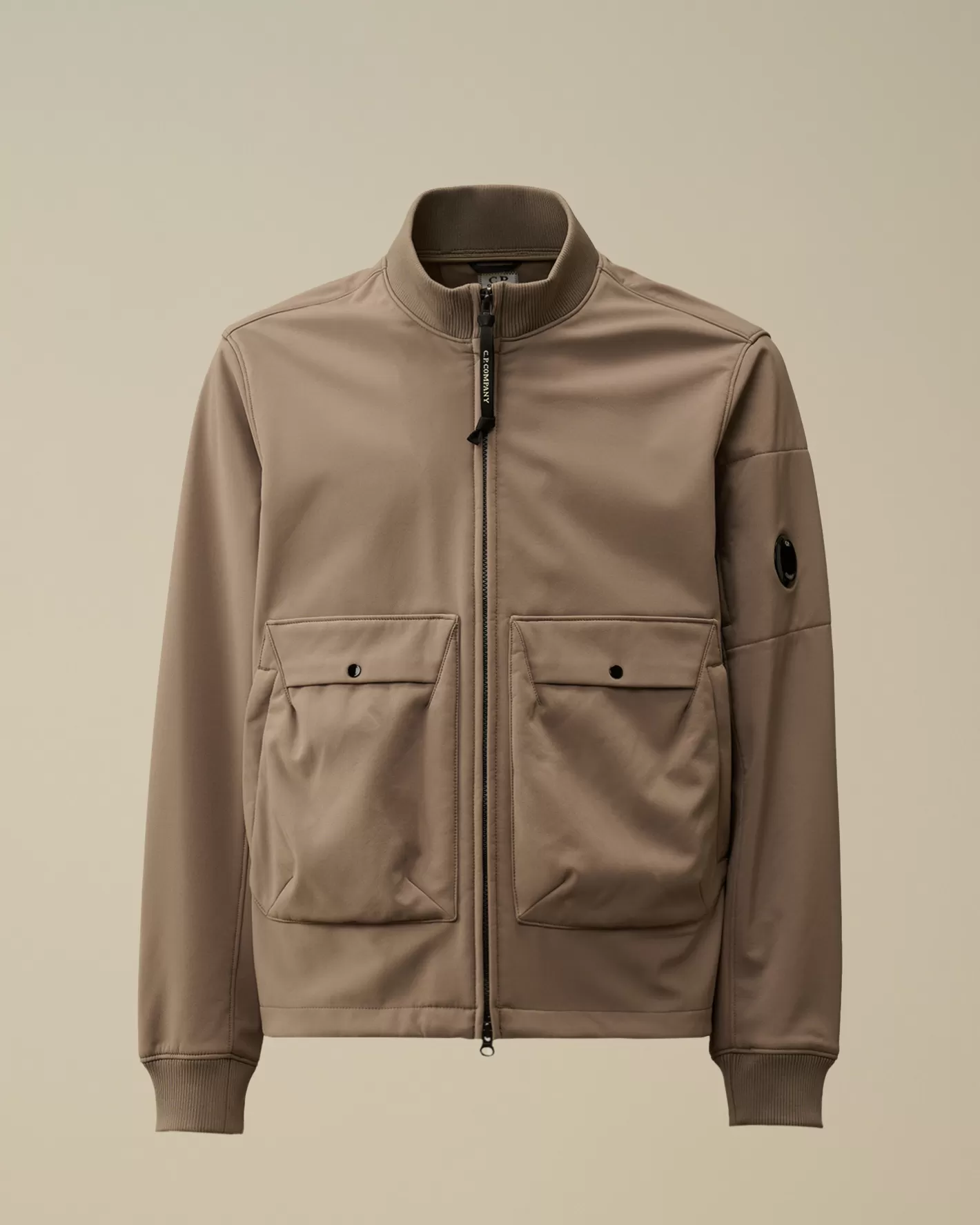 C.P. Company Jacket & Coats^C.P. Shell-R Bomber Jacket Walnut – Beige