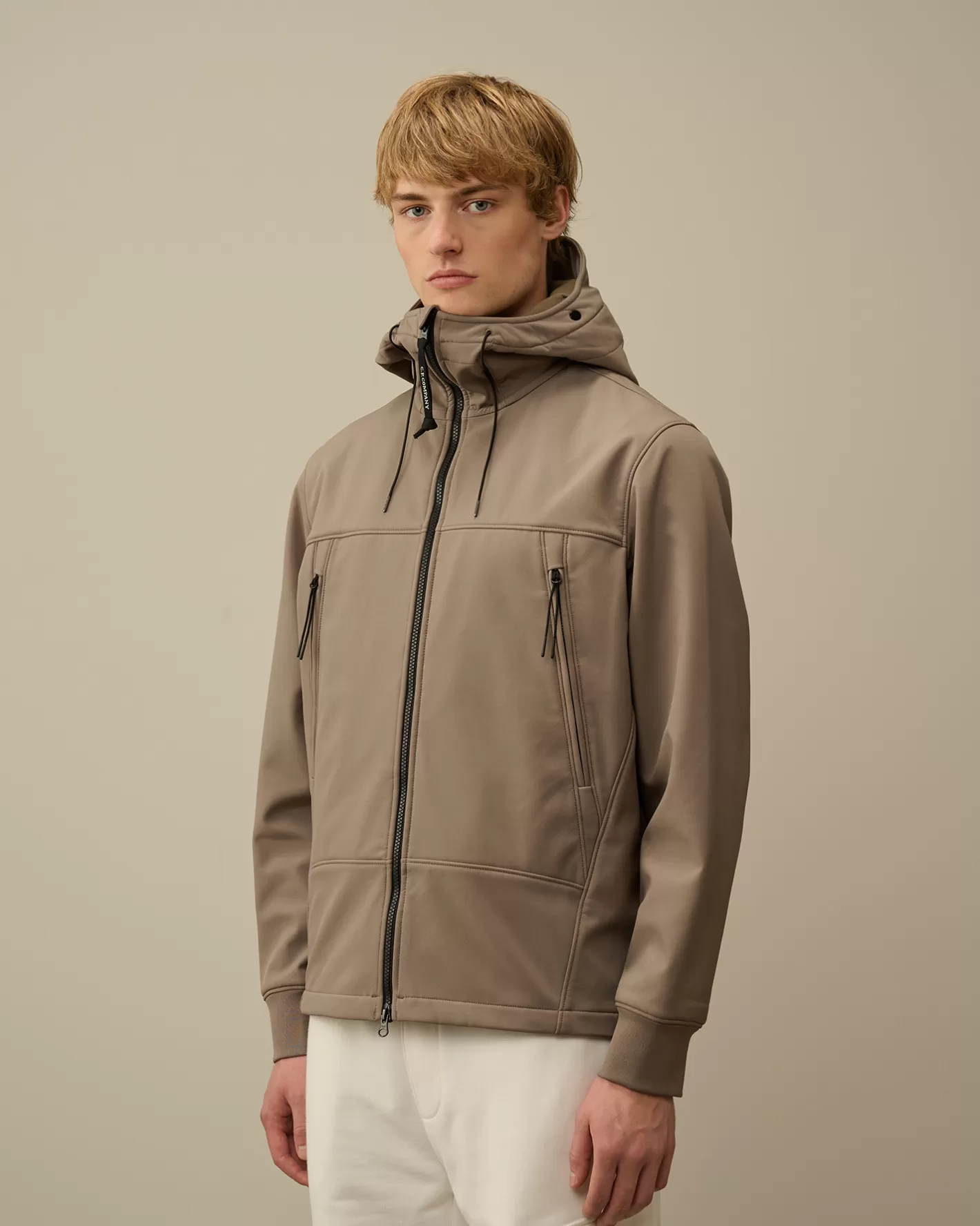 C.P. Company Jacket & Coats^C.P. Shell-R Goggle Jacket Walnut – Beige