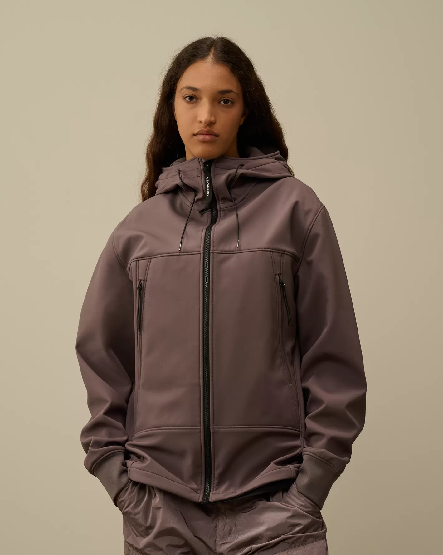 C.P. Company Jacket & Coats^C.P. Shell-R Goggle Jacket Boulevard – Violet