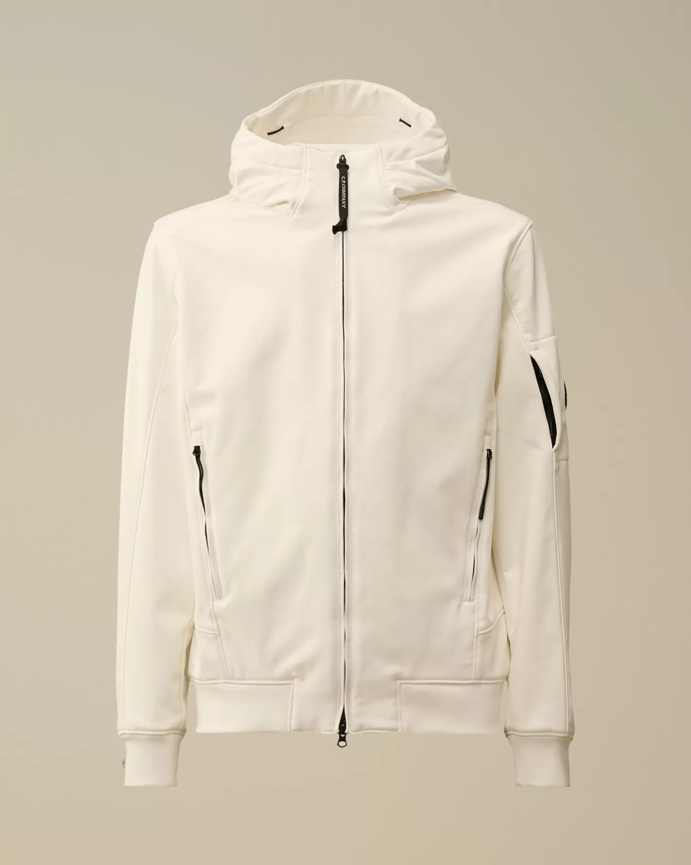 C.P. Company Jacket & Coats^C.P. Shell-R Hooded Jacket Gauze White