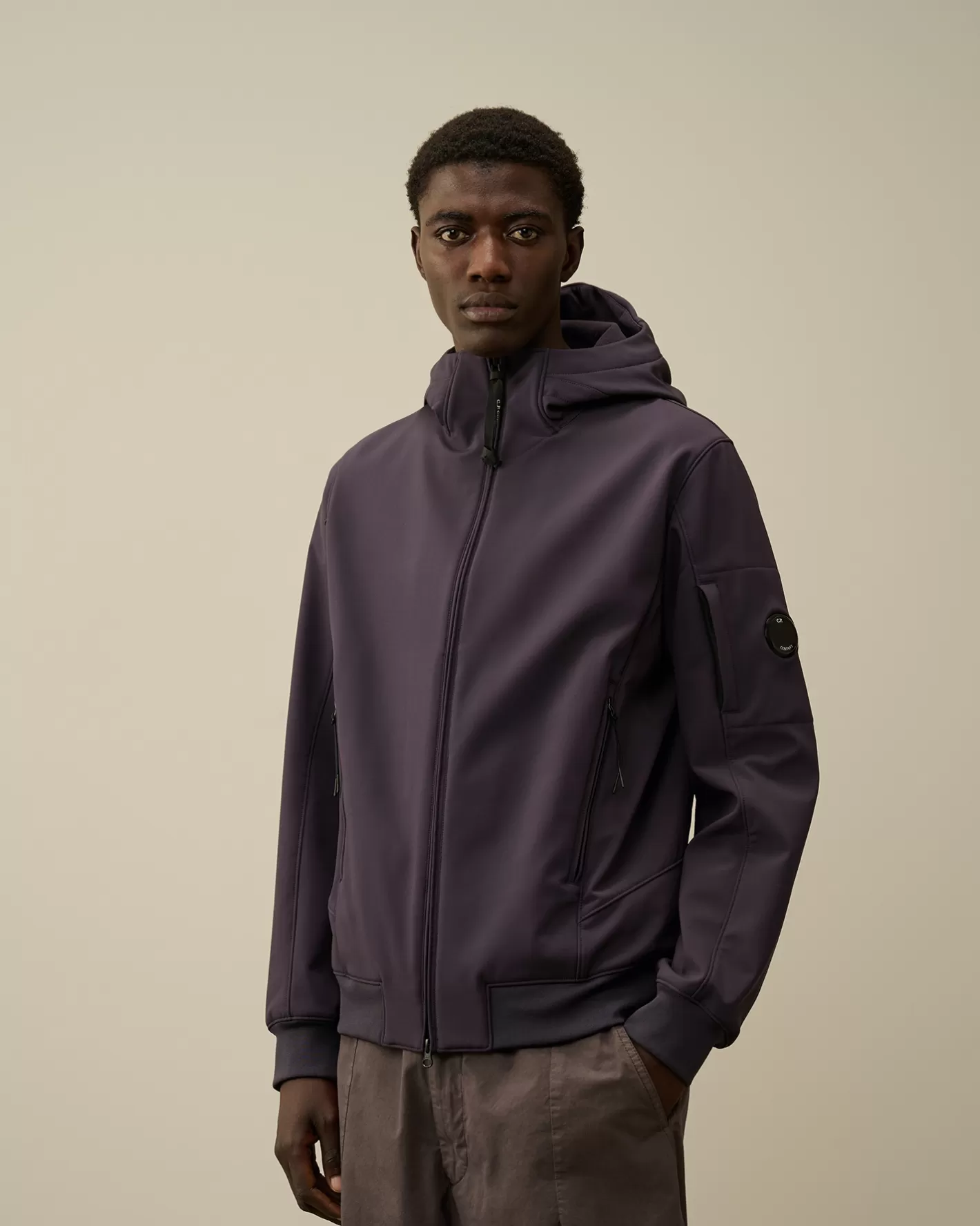 C.P. Company Jacket & Coats^C.P. Shell-R Hooded Jacket Nightshade – Purple