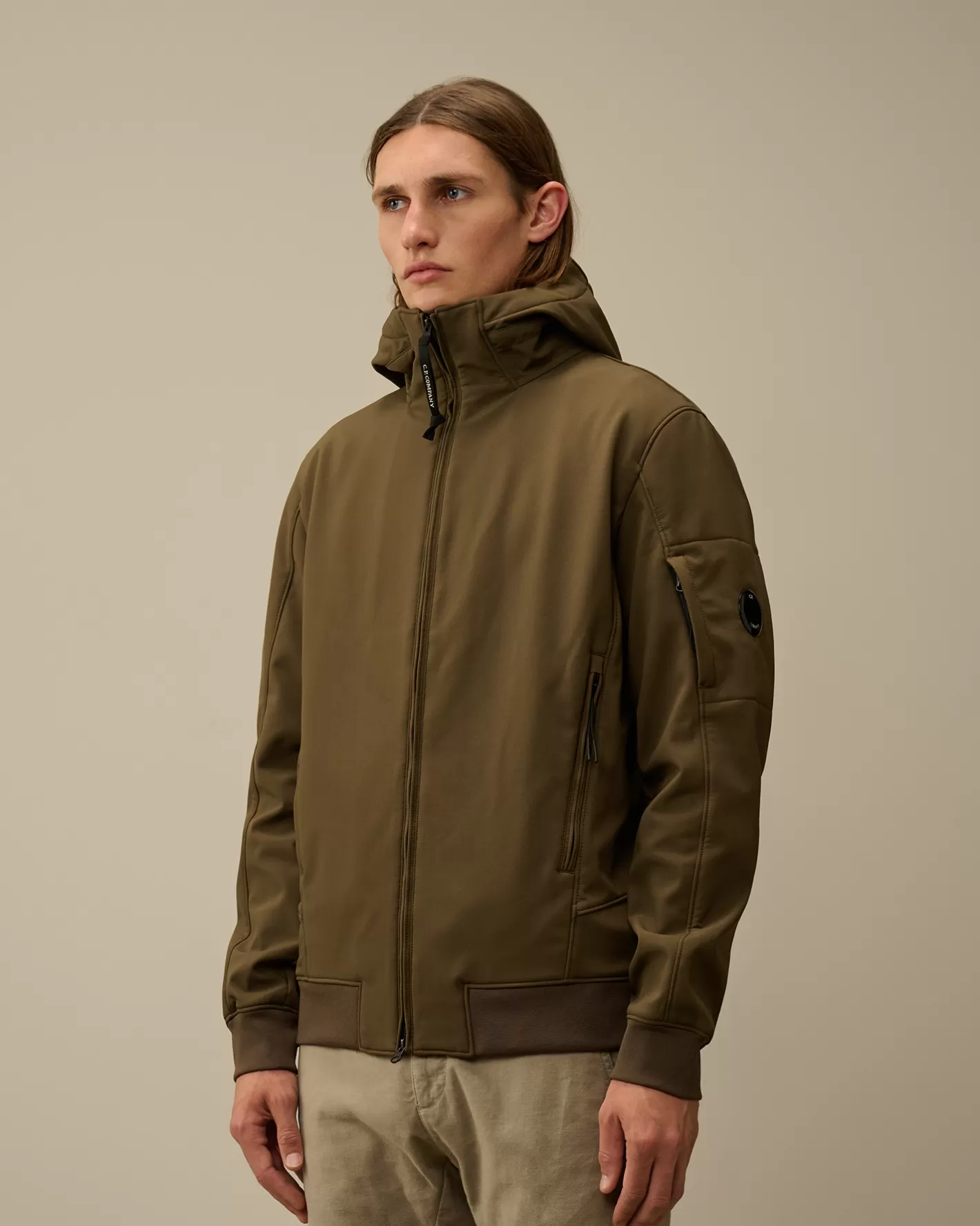 C.P. Company Jacket & Coats^C.P. Shell-R Hooded Jacket Ivy Green