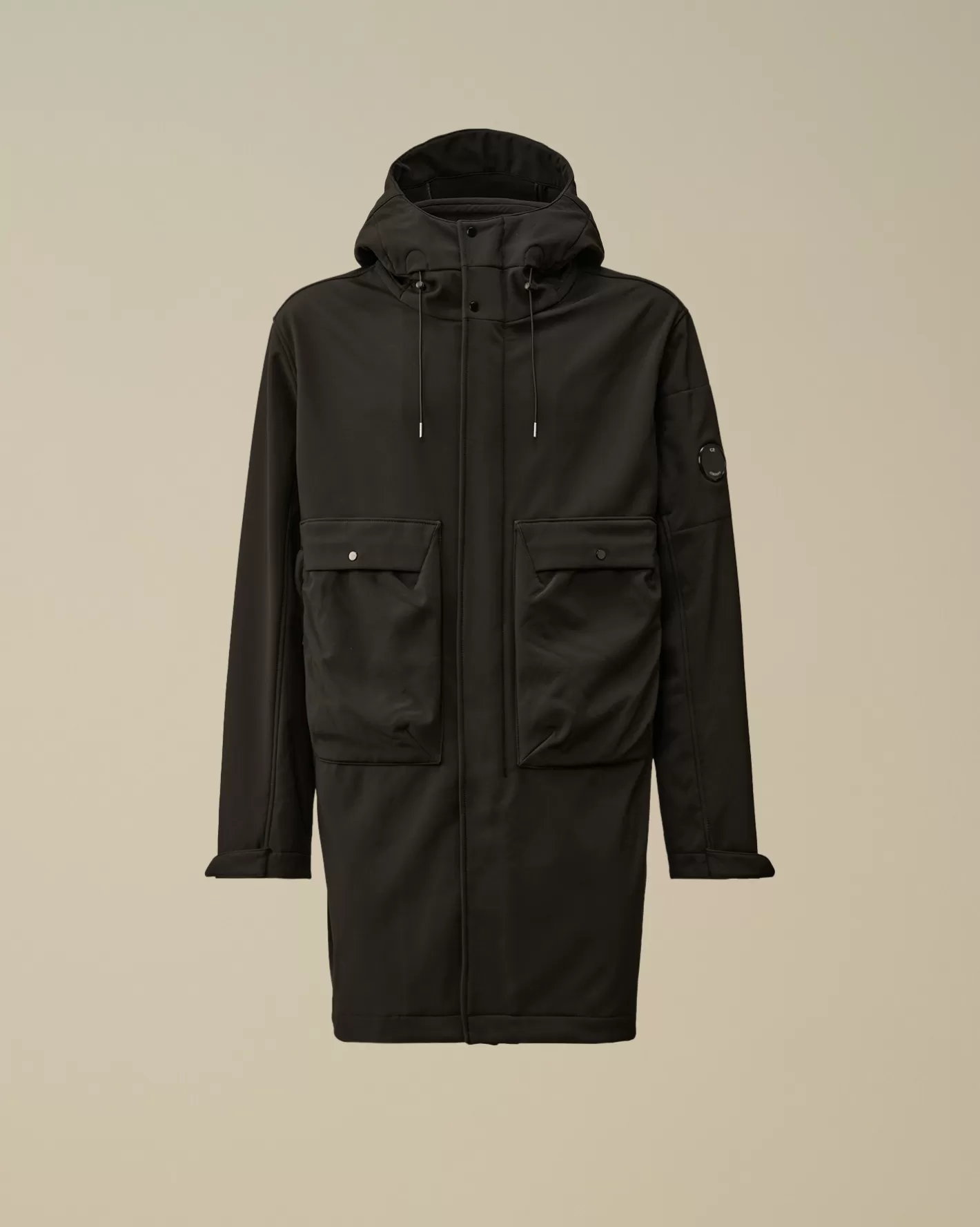 C.P. Company Jacket & Coats^C.P. Shell-R Hooded Parka Jacket Black