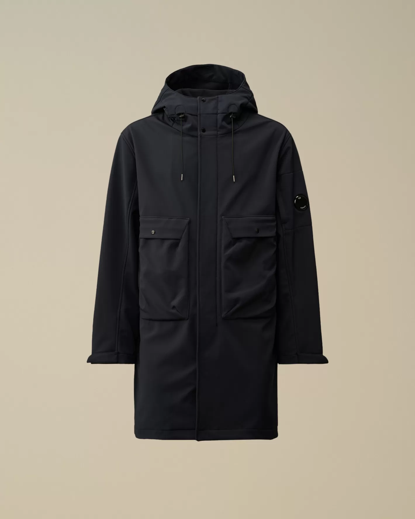 C.P. Company Jacket & Coats^C.P. Shell-R Hooded Parka Jacket Total Eclipse – Blue