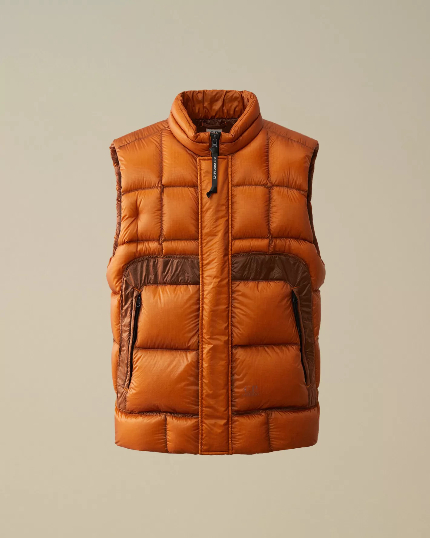 C.P. Company Jacket & Coats^D.D. Shell Down Vest Bombay Brown