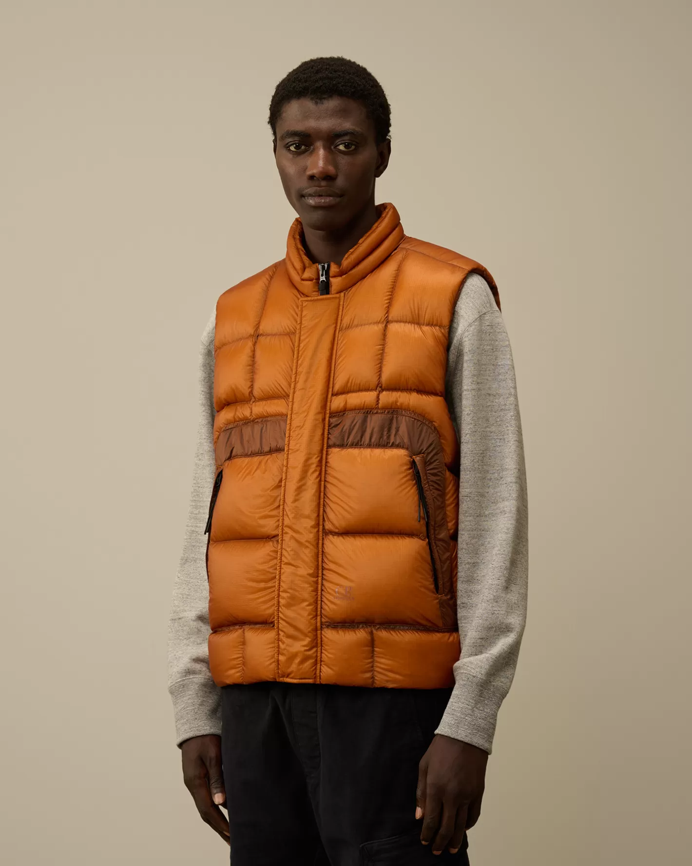 C.P. Company Jacket & Coats^D.D. Shell Down Vest Bombay Brown