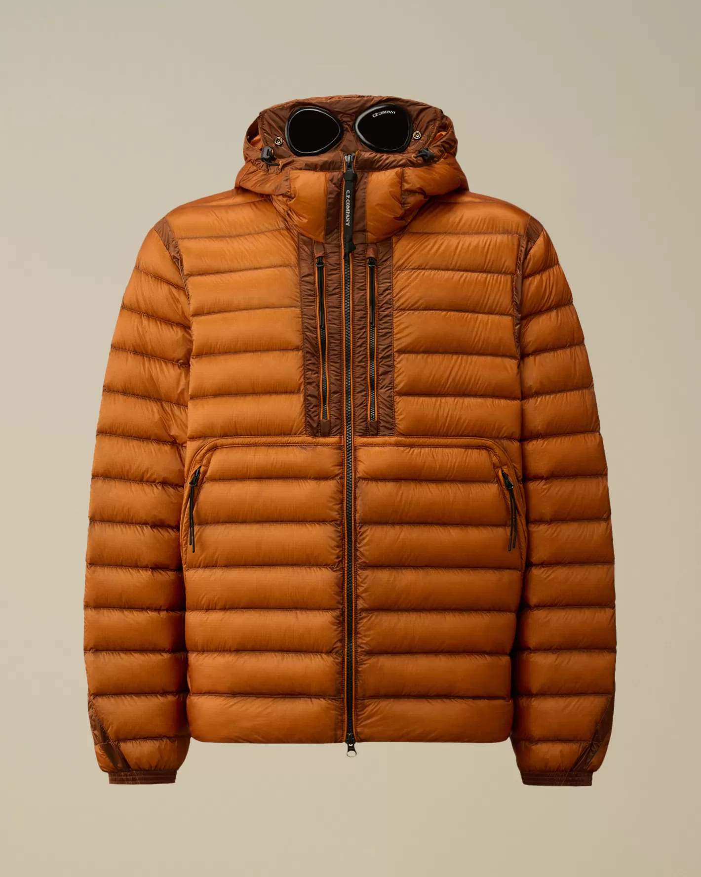 C.P. Company Jacket & Coats^D.D. Shell Goggle Down Jacket Bombay Brown