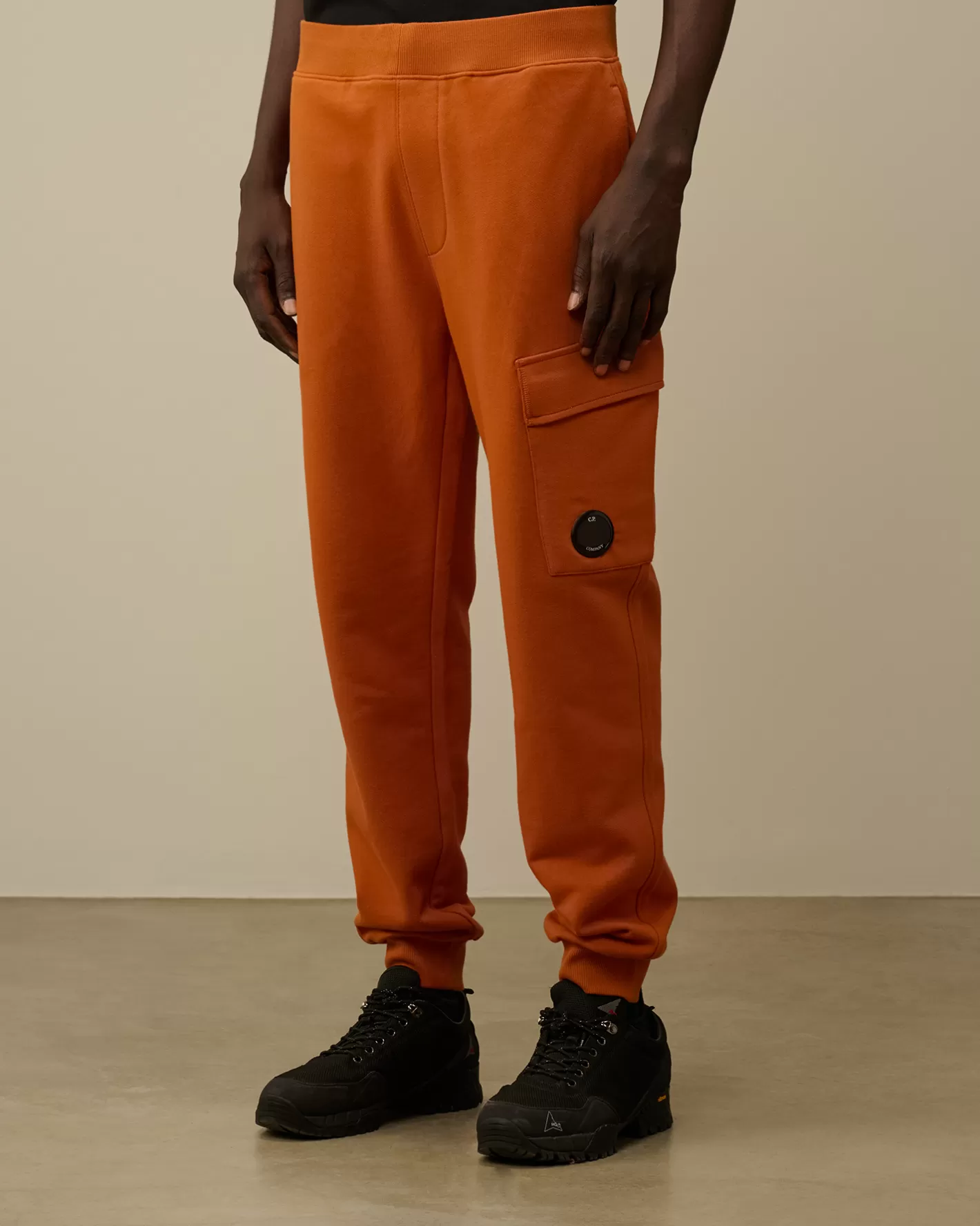 C.P. Company Tracksuits & Shorts^Diagonal Raised Fleece Cargo Sweatpants Bombay Brown