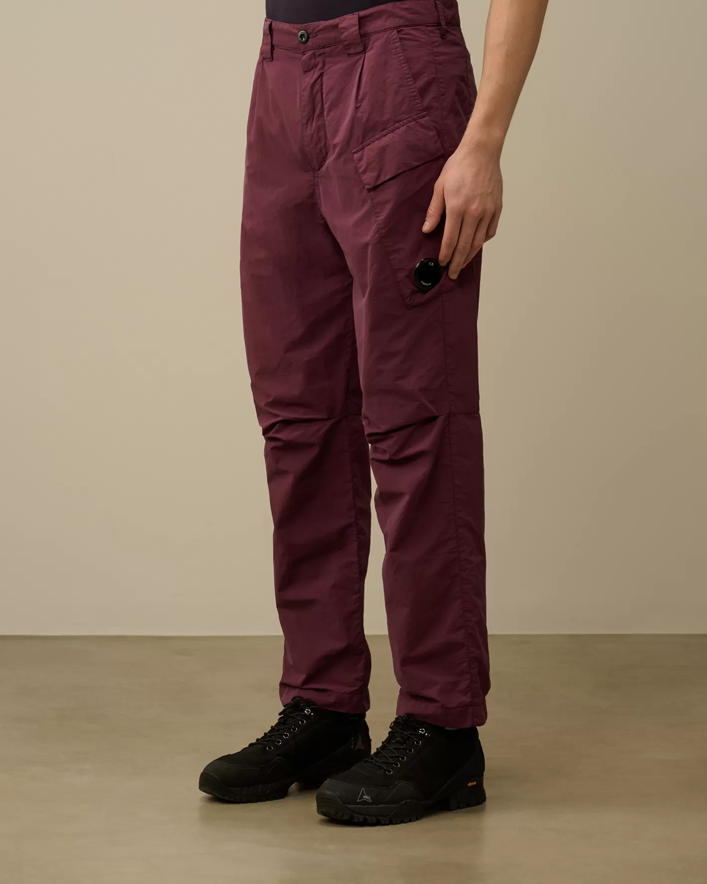 C.P. Company Trousers^Flatt Nylon Regular Cargo Pants Potent Purple