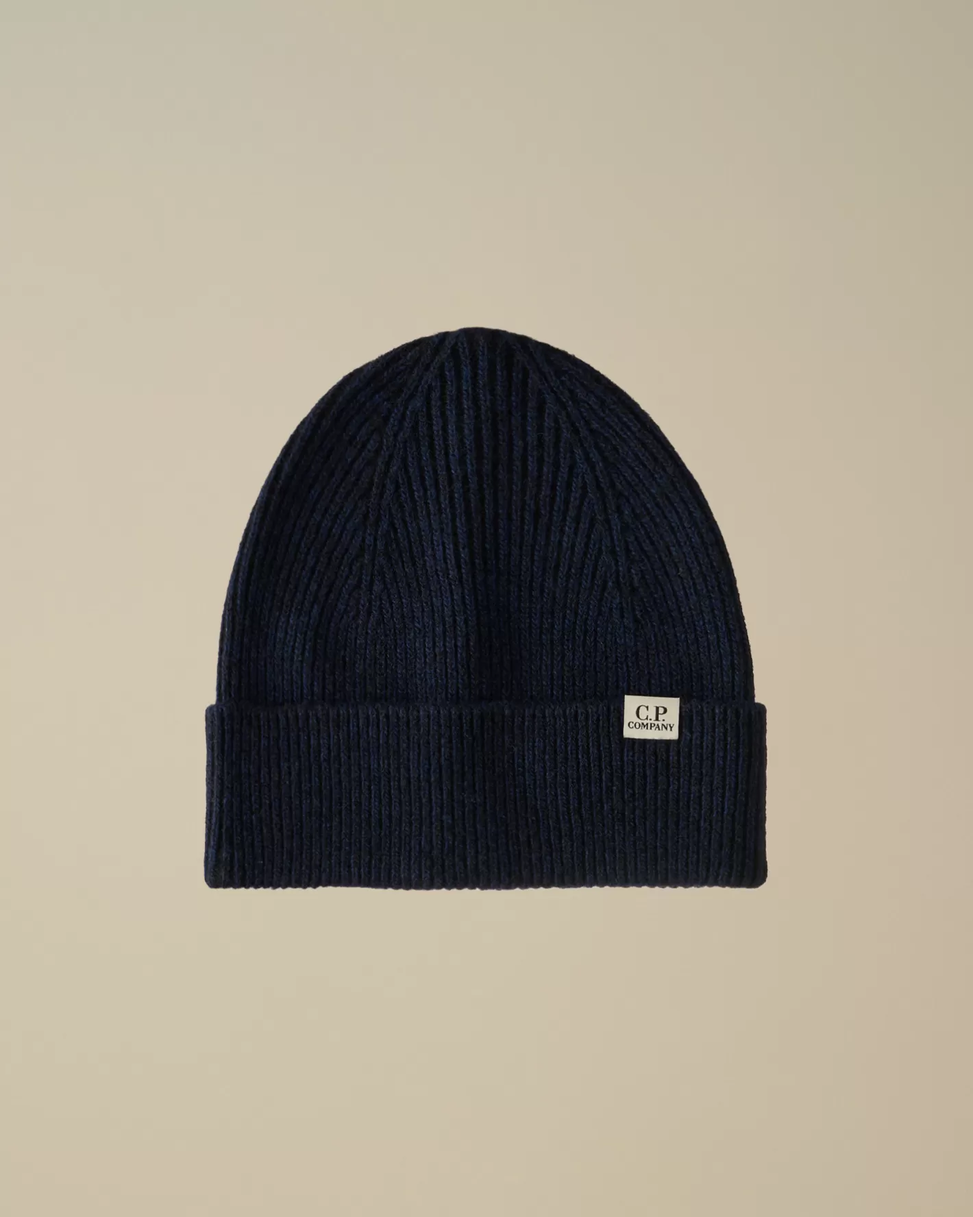 C.P. Company Hats^Fleece Knit Beanie Estate Blue