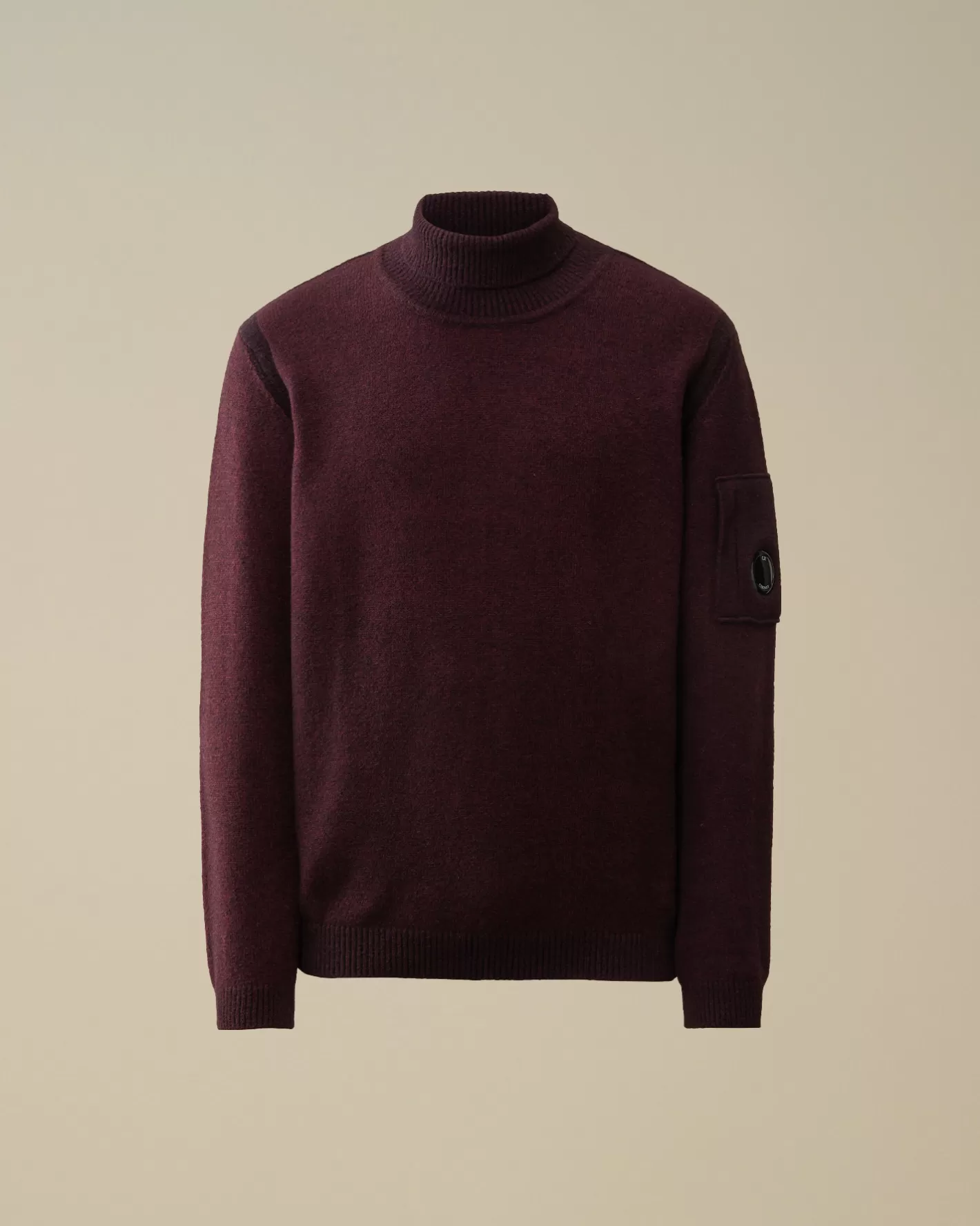 C.P. Company Jumpers^Fleece Knit Turtleneck Knit Potent Purple