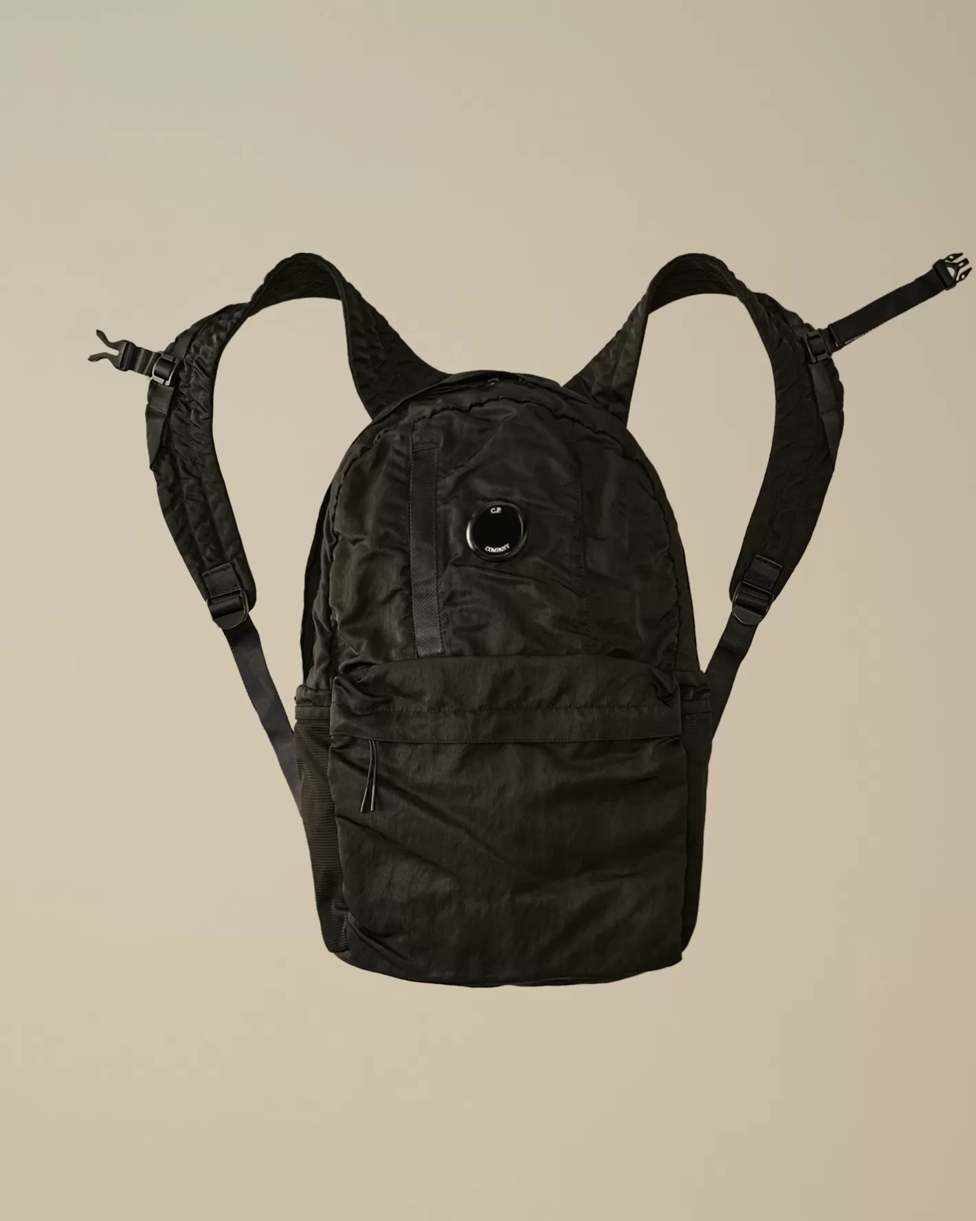 C.P. Company Clothing 10-14 | Clothing 4-8^Kids Nylon B Lens Backpack Black