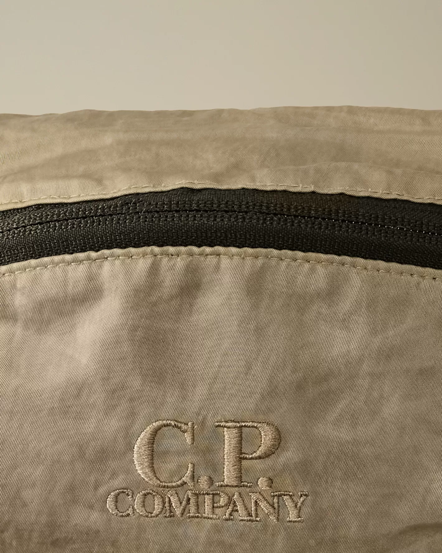 C.P. Company Clothing 10-14 | Clothing 4-8^Kids Nylon B Logo Zipped Waistbag Vintage Khaki – Beige