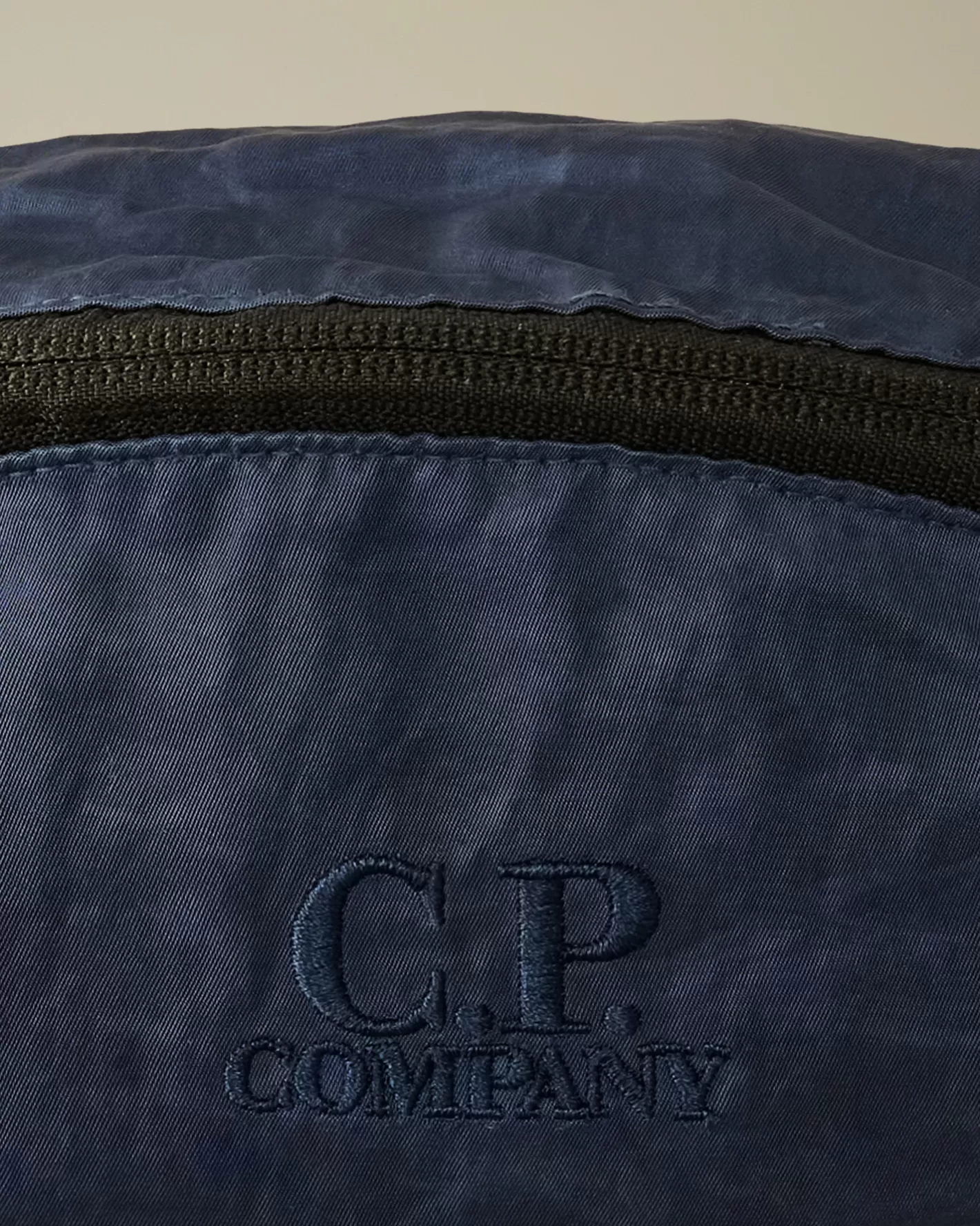 C.P. Company Clothing 10-14 | Clothing 4-8^Kids Nylon B Logo Zipped Waistbag Estate Blue