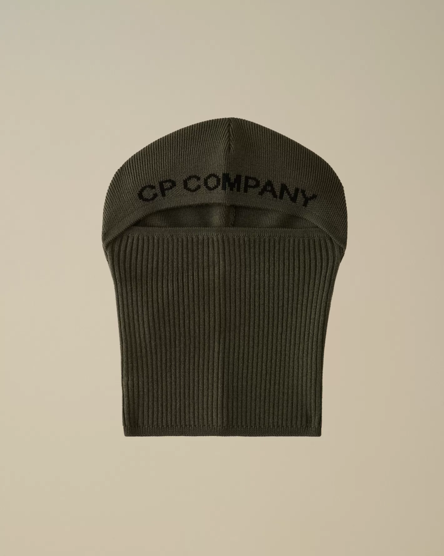 C.P. Company Clothing 10-14 | Clothing 4-8^Kids Wool Knit Logo Balaclava Grape Leaf – Green