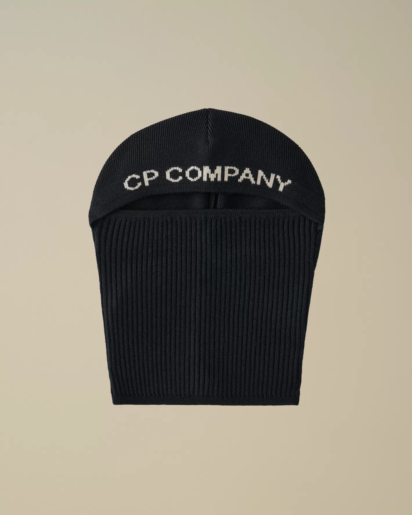 C.P. Company Clothing 10-14 | Clothing 4-8^Kids Wool Knit Logo Balaclava Total Eclipse – Blue