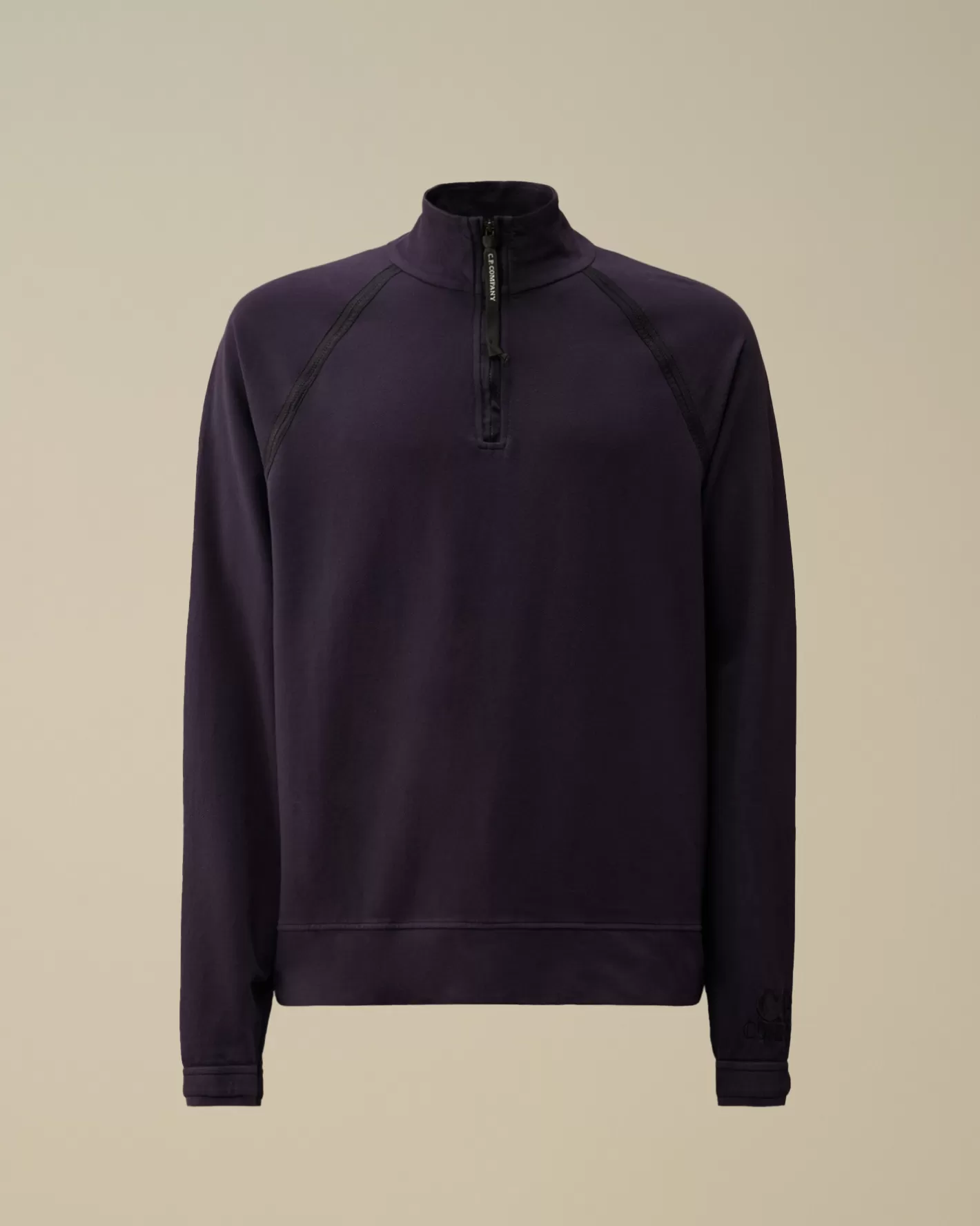 C.P. Company Sweatshirts^Light Fleece Half Zipped Sweatshirt Nightshade – Purple