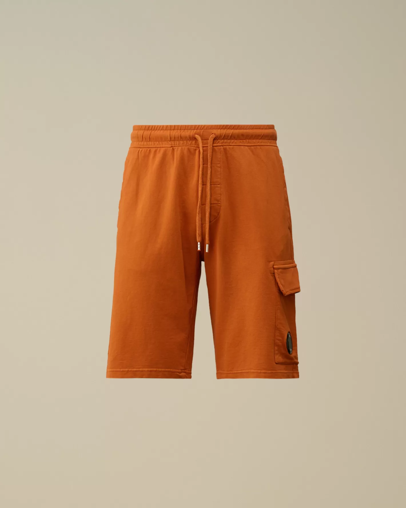 C.P. Company Tracksuits & Shorts^Light Fleece Lens Shorts Bombay Brown