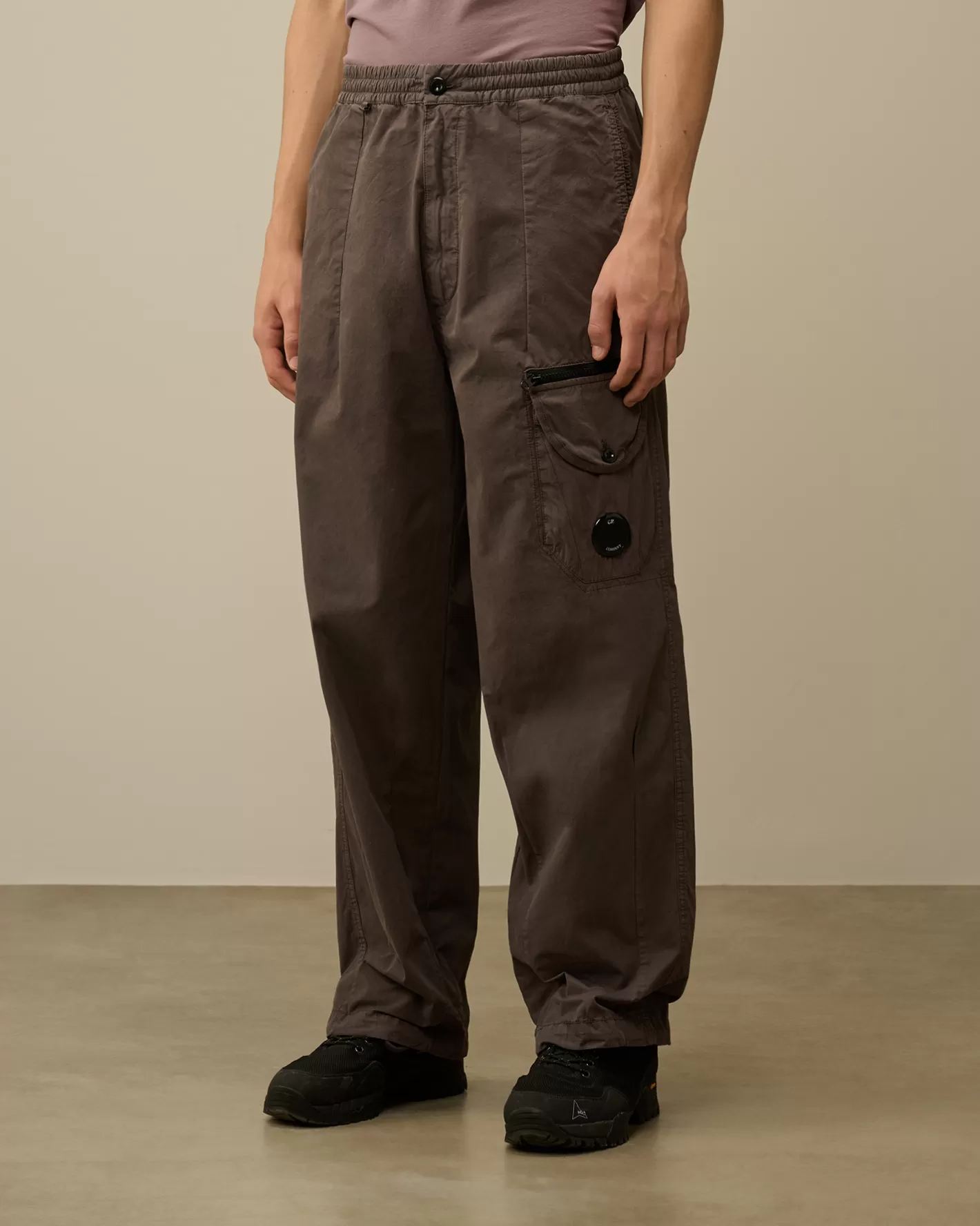 C.P. Company Trousers^Microreps Boxy Lens Cargo Pants Boulevard – Violet