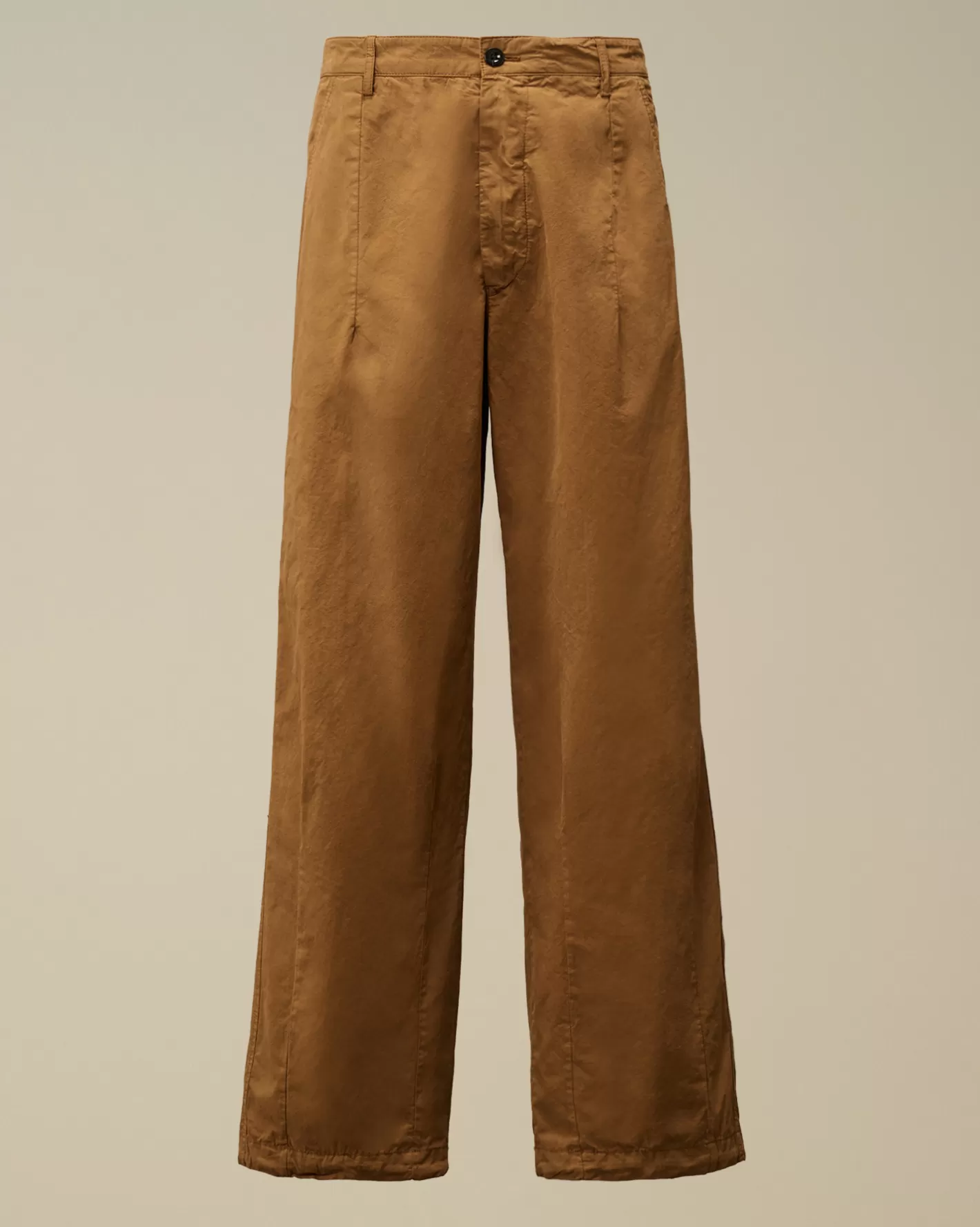 C.P. Company Trousers^Microreps Boxy Pants Toffee – Beige