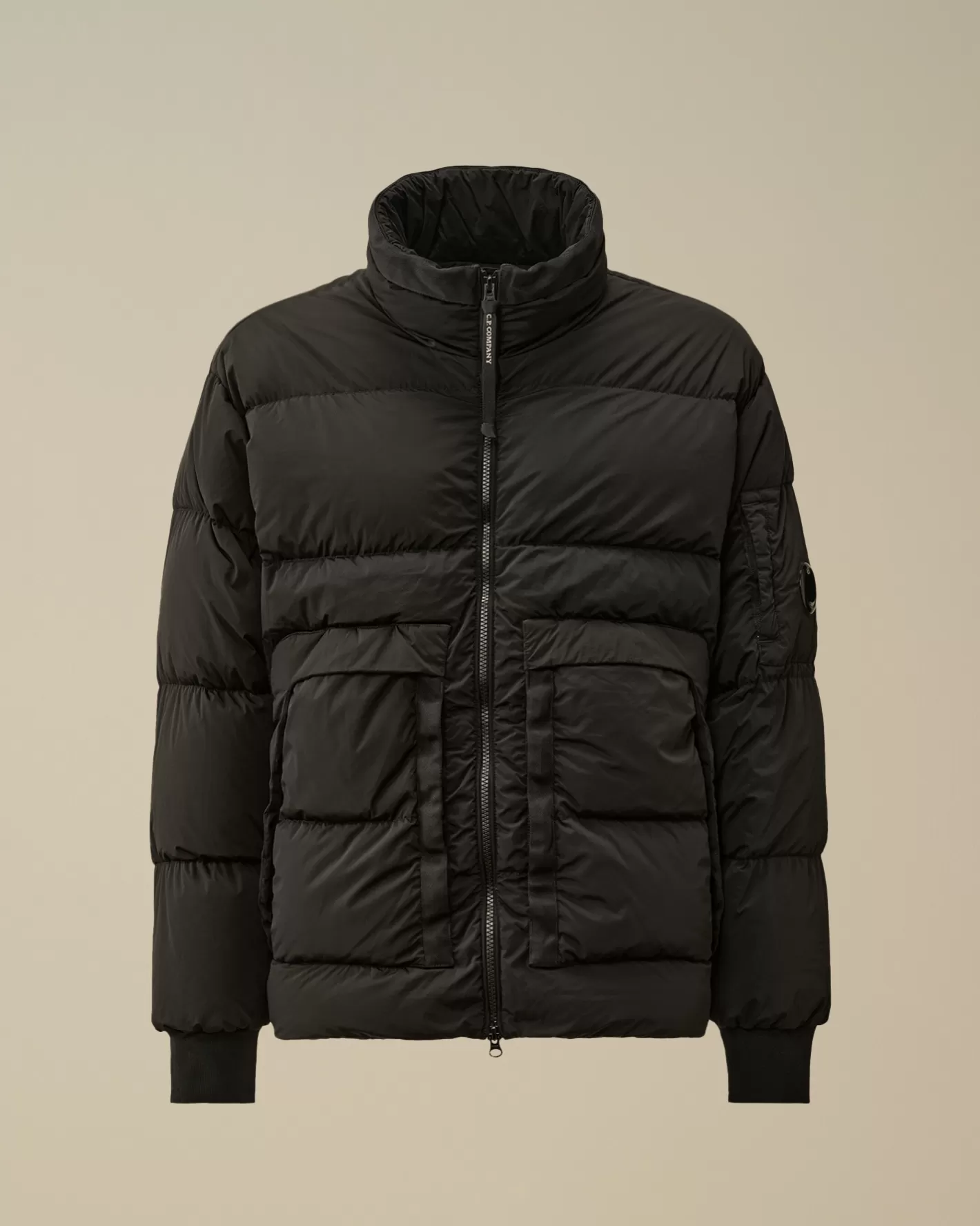 C.P. Company Jacket & Coats^Nycra-R Short Down Jacket Black