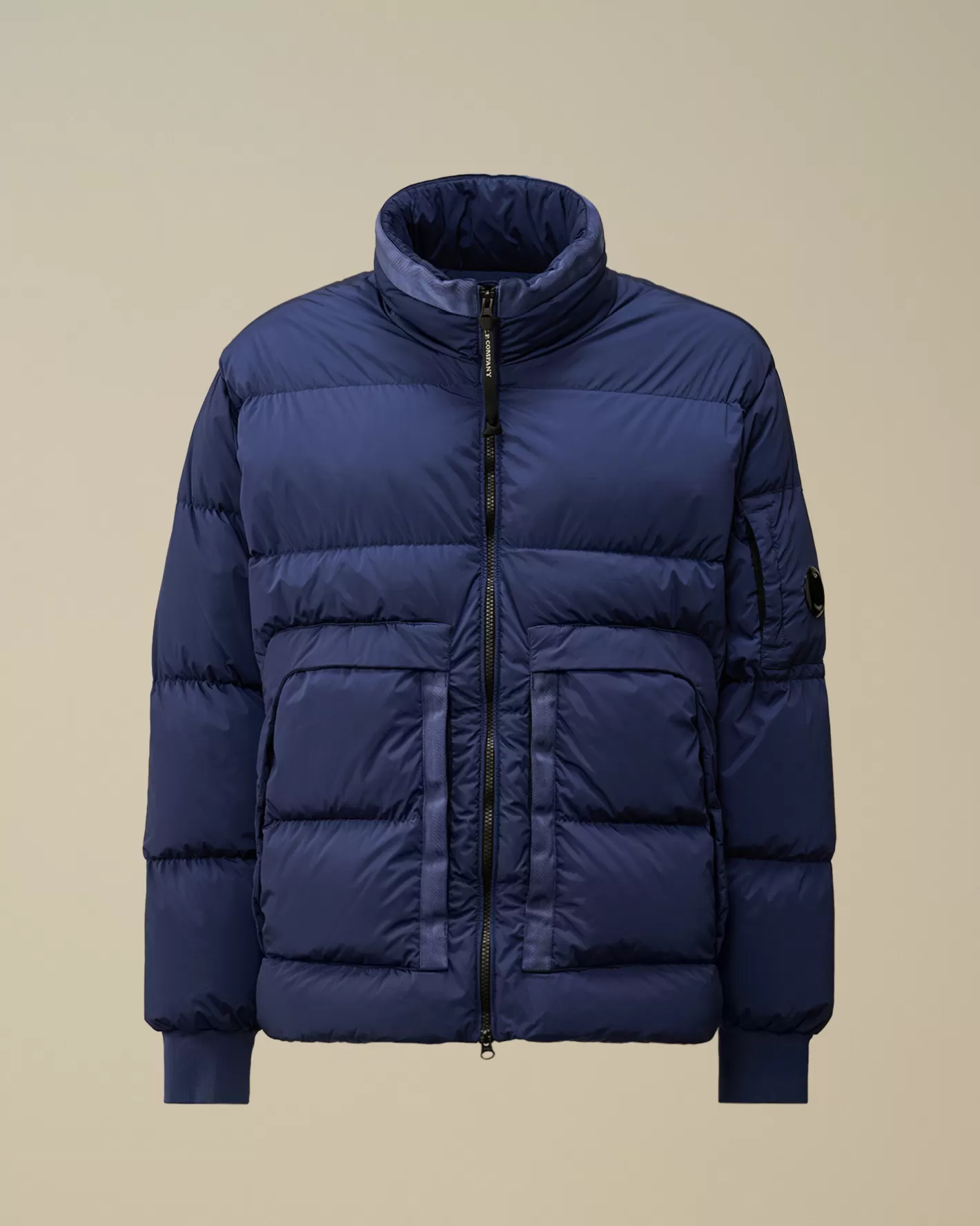 C.P. Company Jacket & Coats^Nycra-R Short Down Jacket Estate Blue