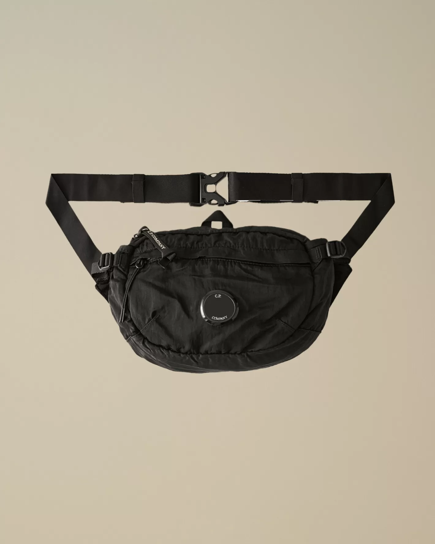 C.P. Company Backpacks & Waistbag^Nylon B Crossbody Pack Black