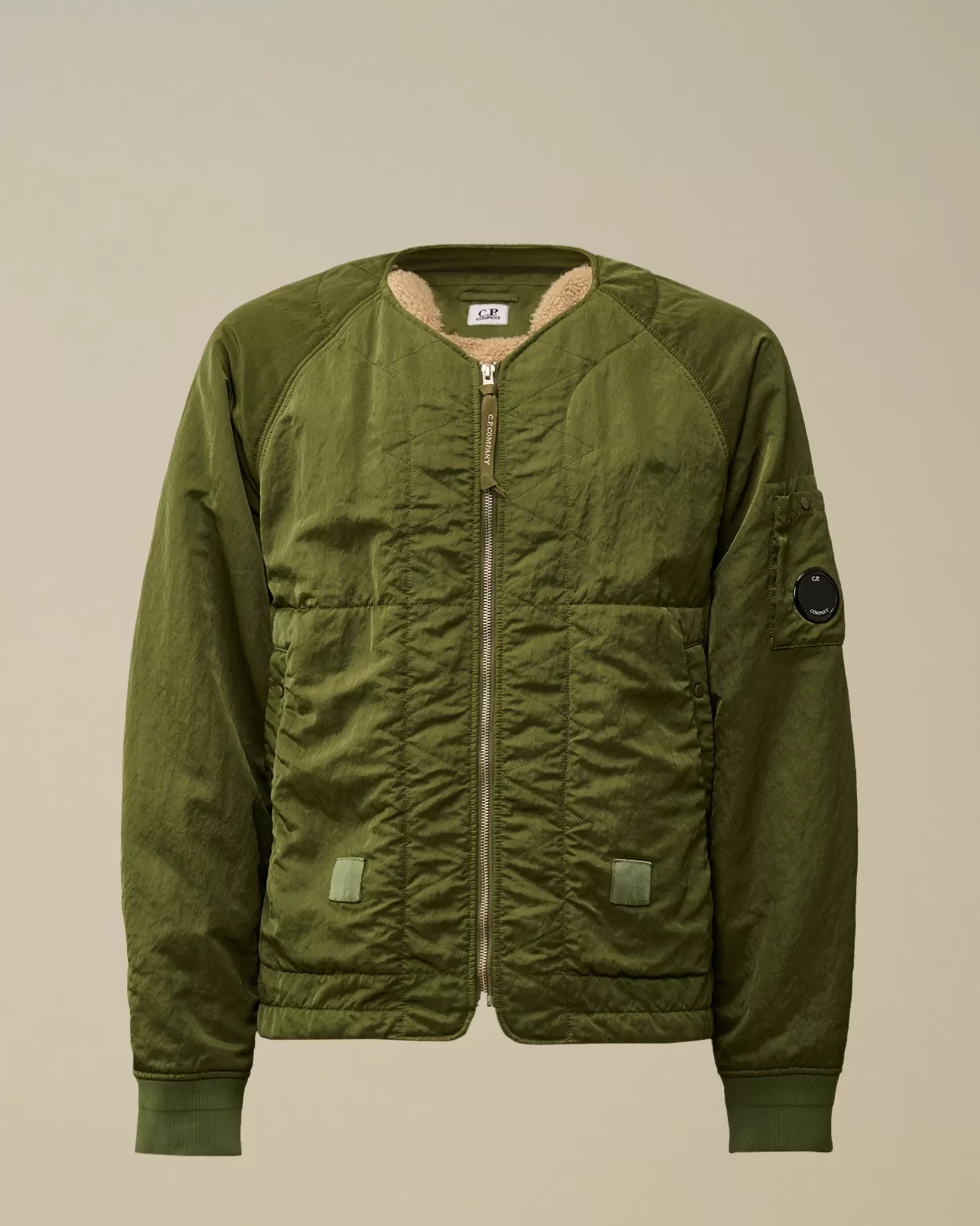 C.P. Company Jacket & Coats^Nylon B Lined Bomber Jacket Cypress – Green