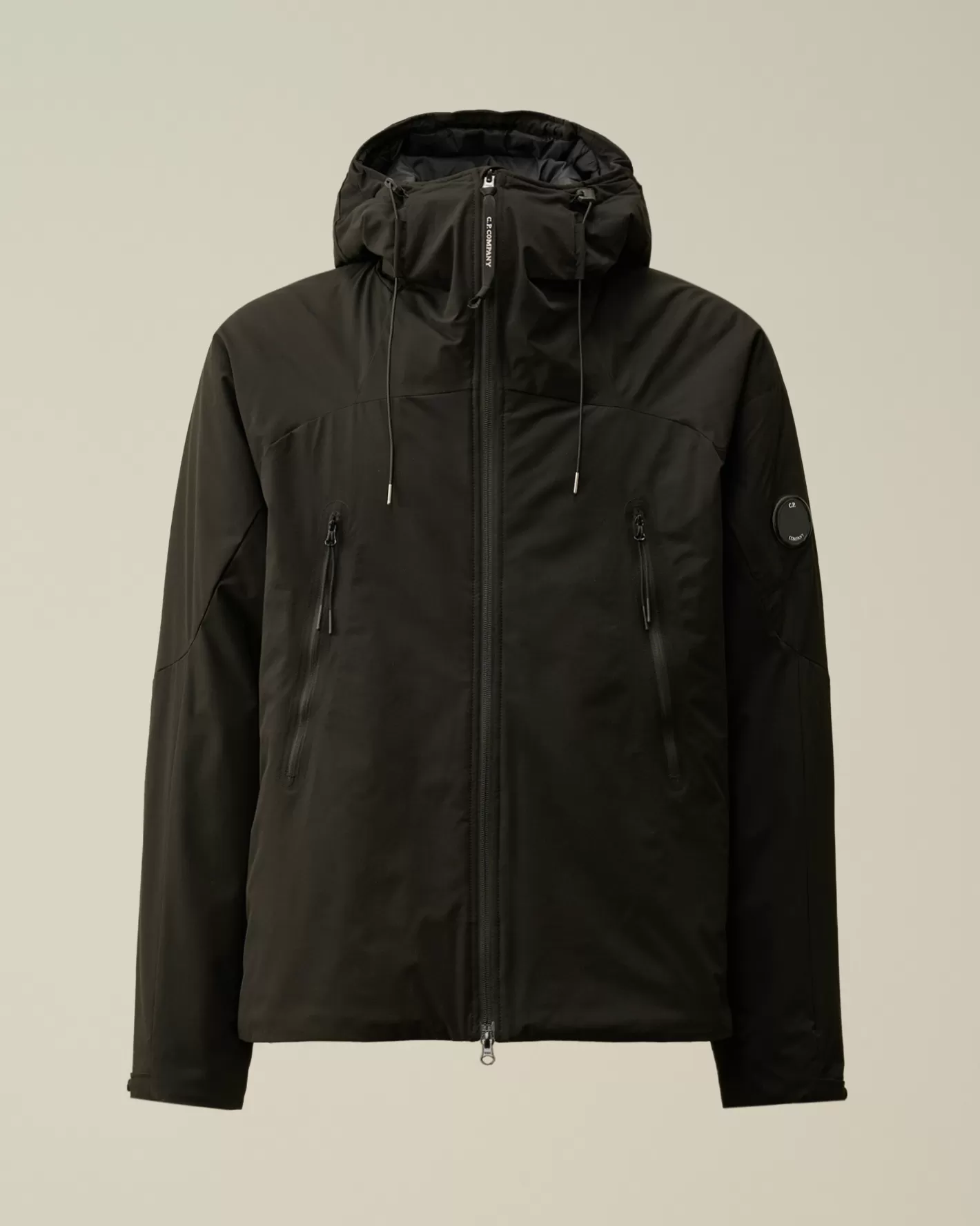 C.P. Company Jacket & Coats^Pro-Tek Hooded Padded Jacket Black