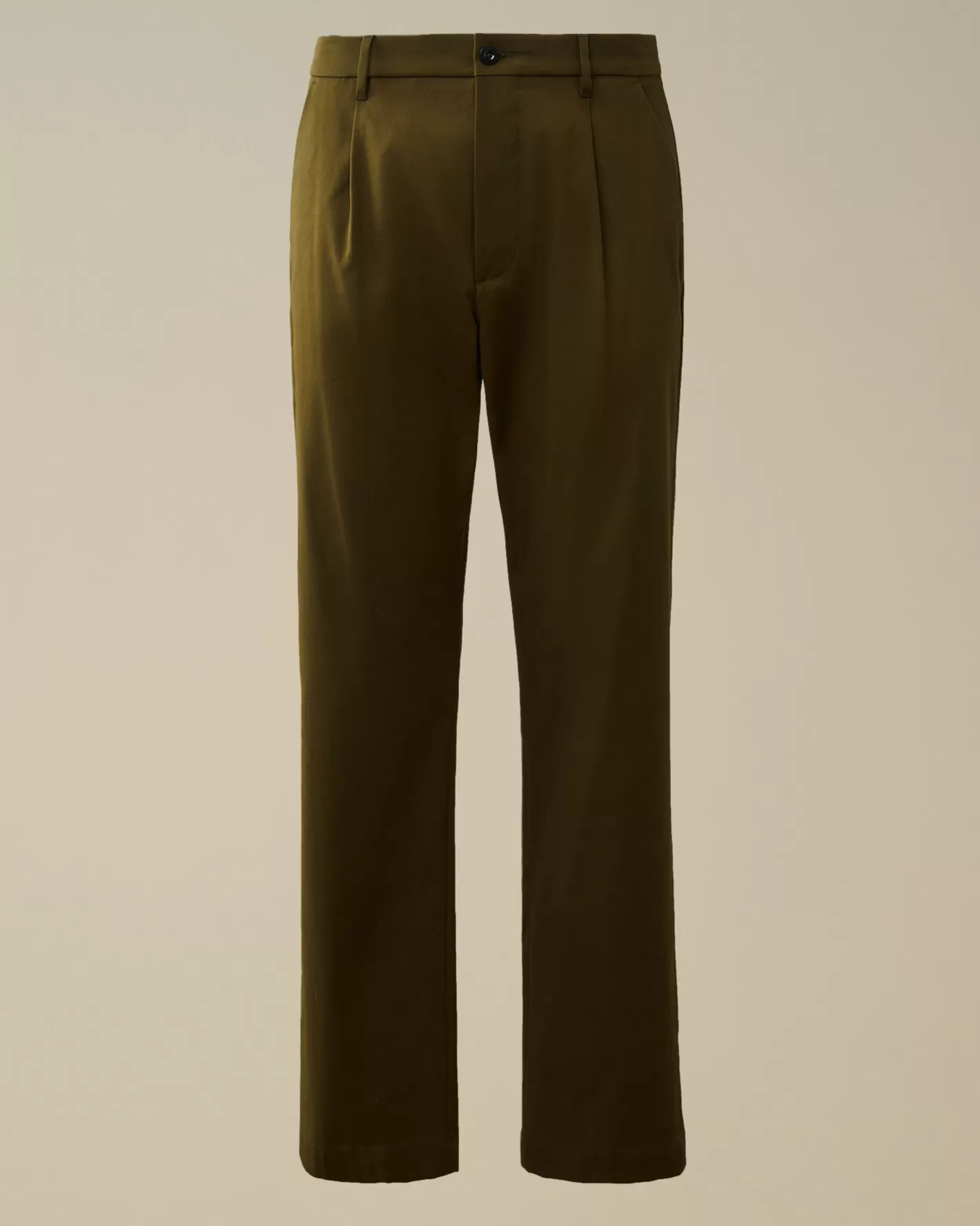 C.P. Company Trousers^Superior Structure Stretch Loose Pants Ivy Green