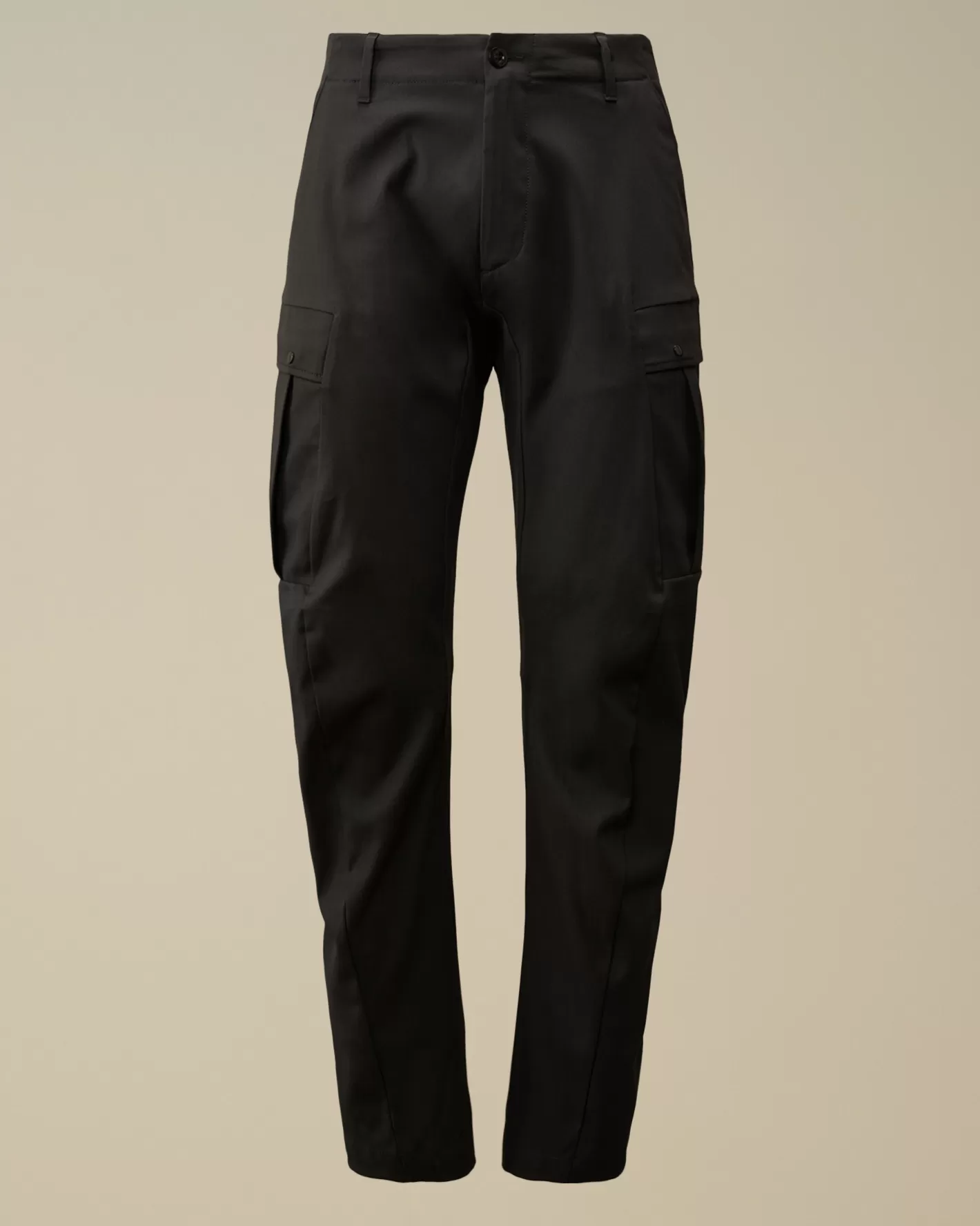 C.P. Company Trousers^Superior Structure Stretch Regular Cargo Pants Black Sand