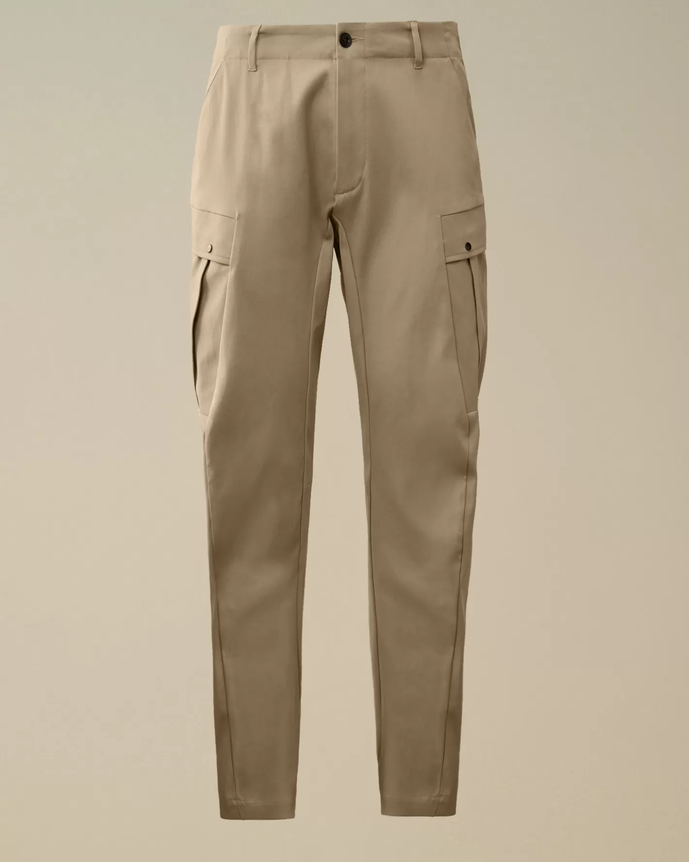 C.P. Company Trousers^Superior Structure Stretch Regular Cargo Pants Vintage Khaki – Beige