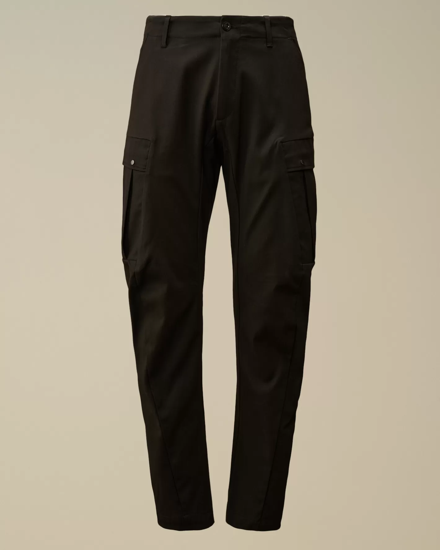 C.P. Company Trousers^Superior Structure Stretch Regular Cargo Pants Black