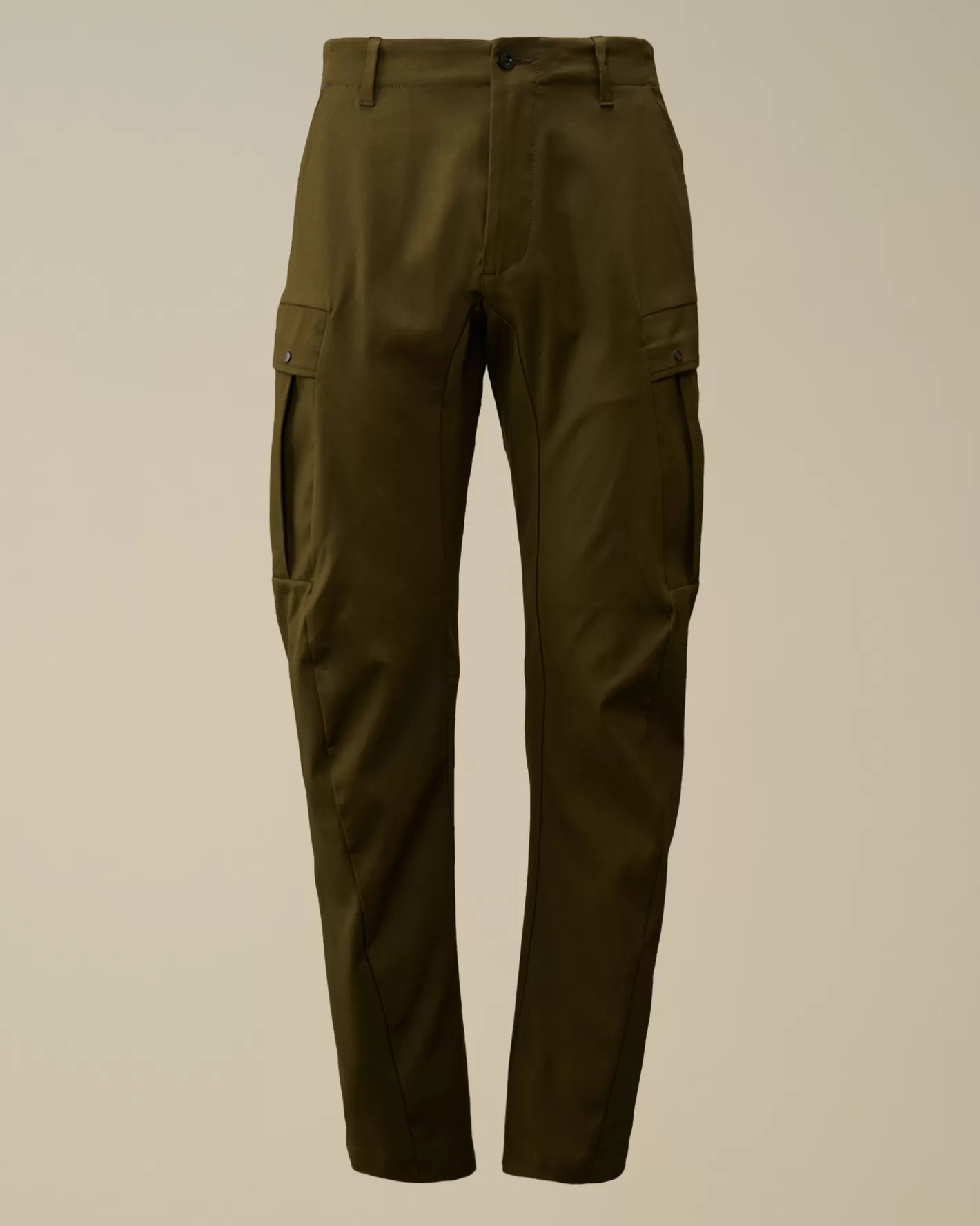 C.P. Company Trousers^Superior Structure Stretch Regular Cargo Pants Ivy Green