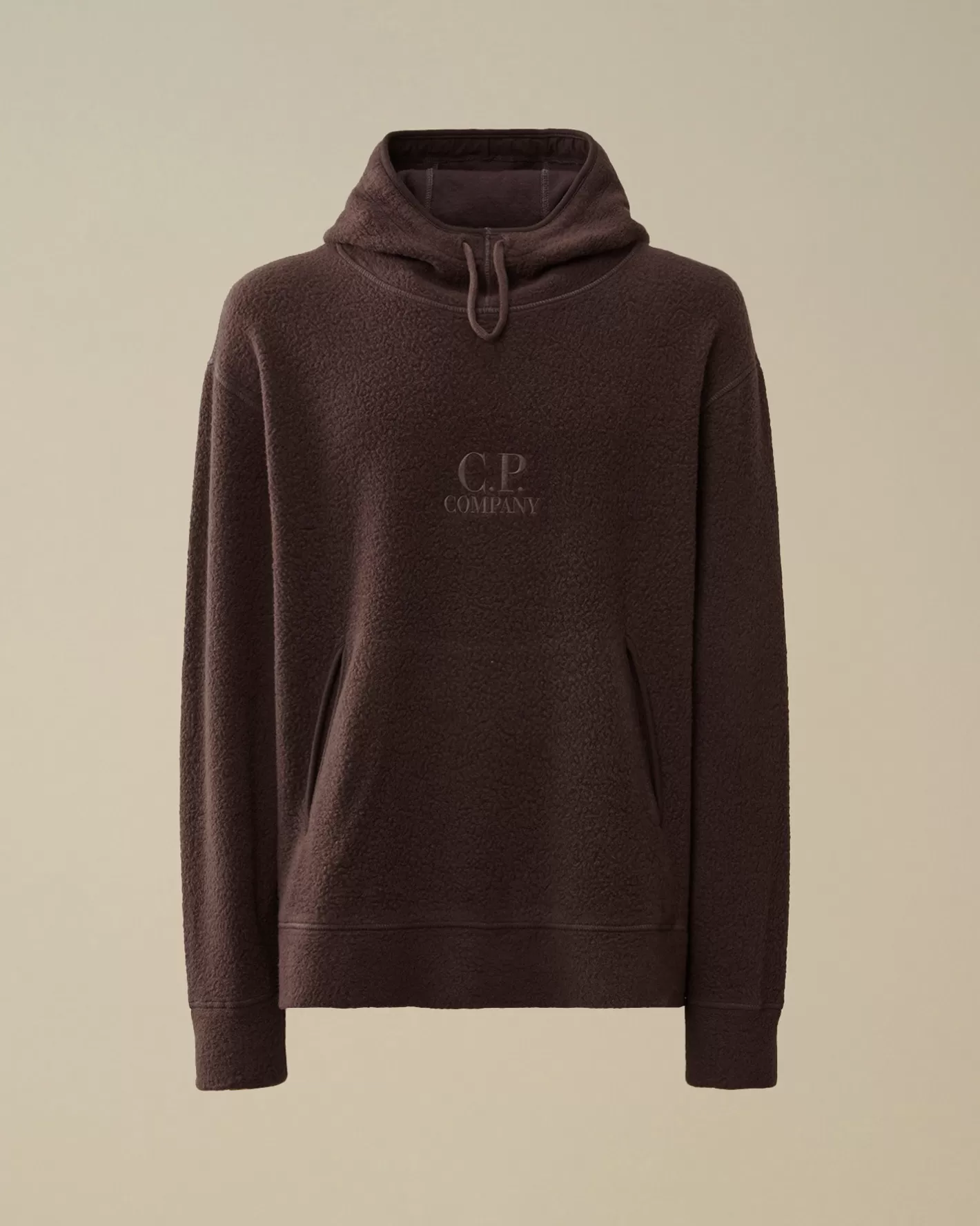 C.P. Company Sweatshirts^Wool Polar Fleece Hooded Sweatshirt Boulevard – Violet